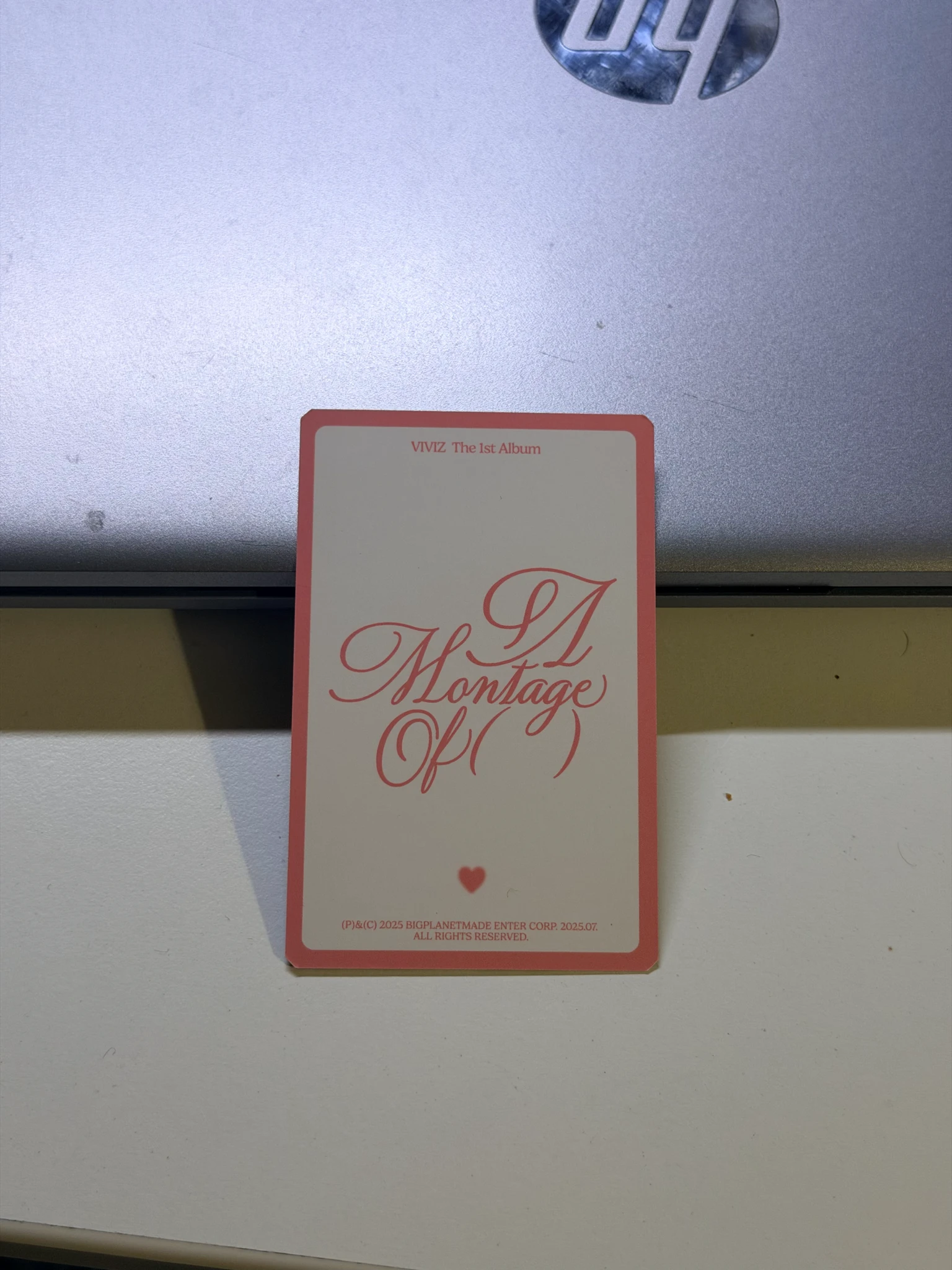 VIVIZ SinB VIVIZ - SinB - A Montage of ( ) Album album photocard qr version listing photo 2