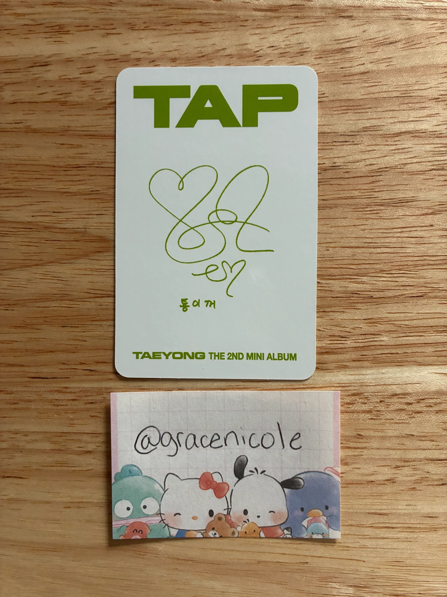 NCT Taeyong NCT - Taeyong - TAP Album digipack ver. listing photo 2