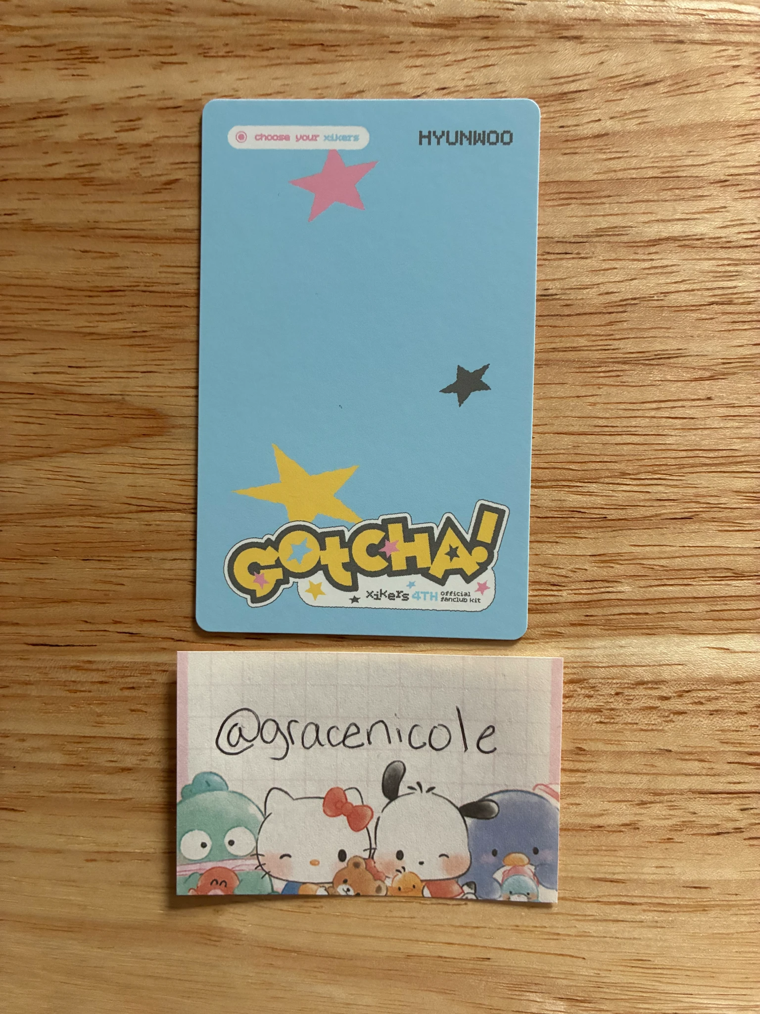 xikers Hyunwoo xikers - Hyunwoo - road𝓨 4TH MEMBERSHIP KIT Other fanclub/membership listing photo 2