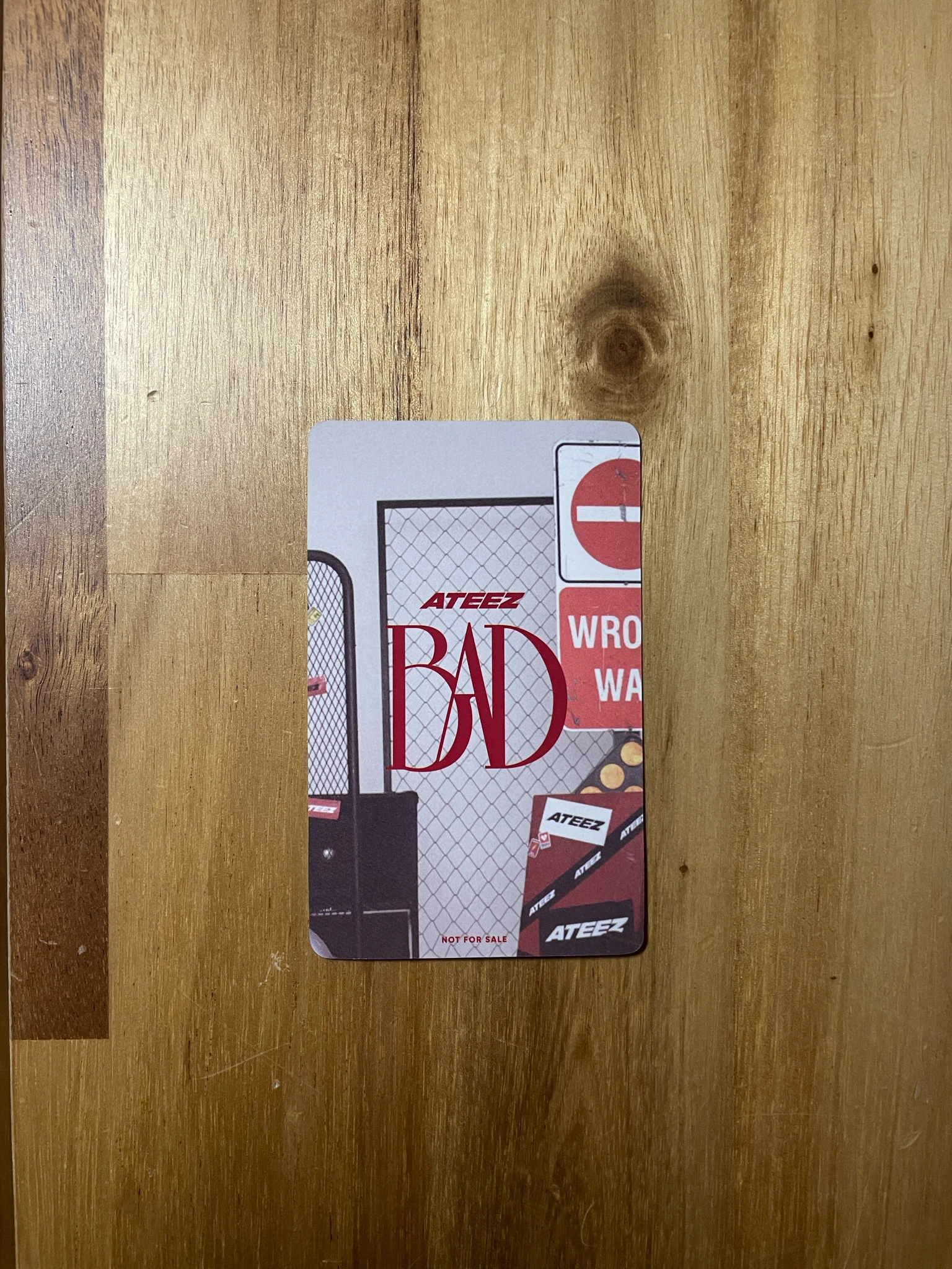 ATEEZ Jongho ATEEZ - Jongho - BAD Album pob (pre-order benefit) tower records japan listing photo 2