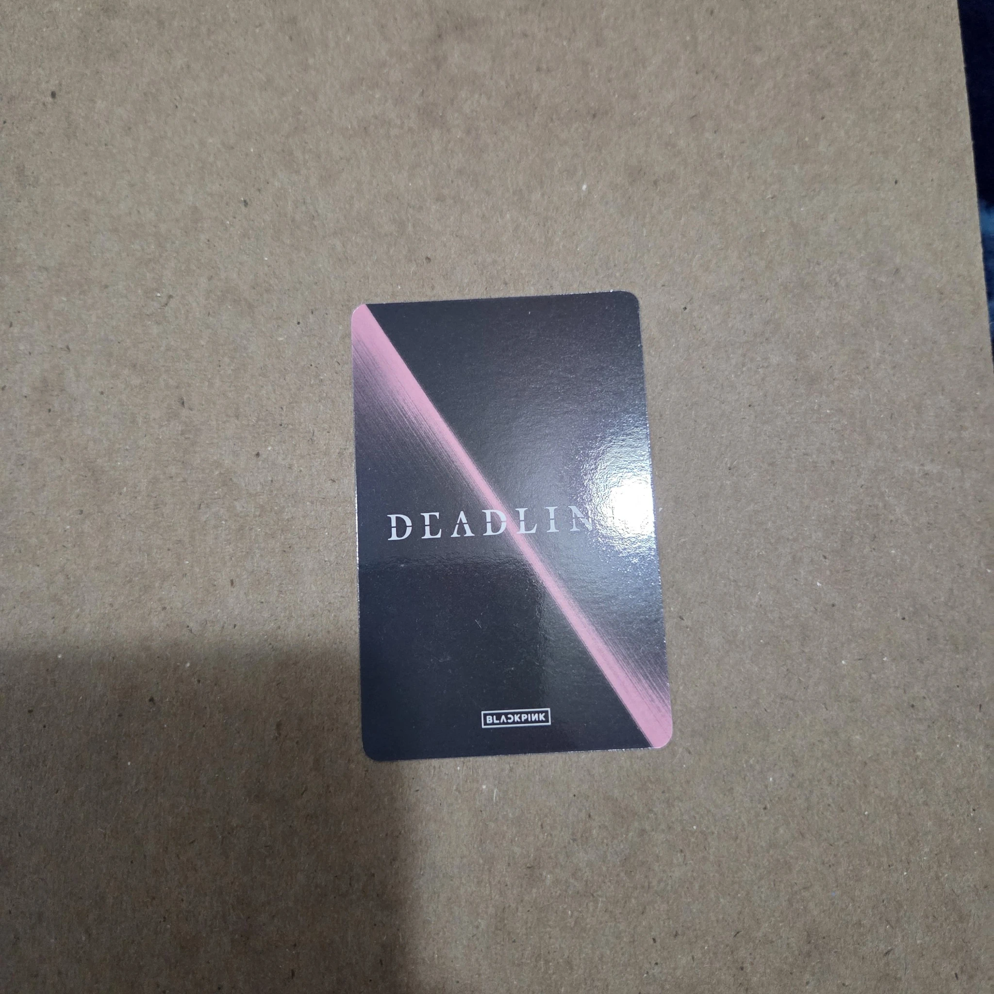 BLACKPINK Lisa BLACKPINK - Lisa - Deadline Album silver version album photocard listing photo 2