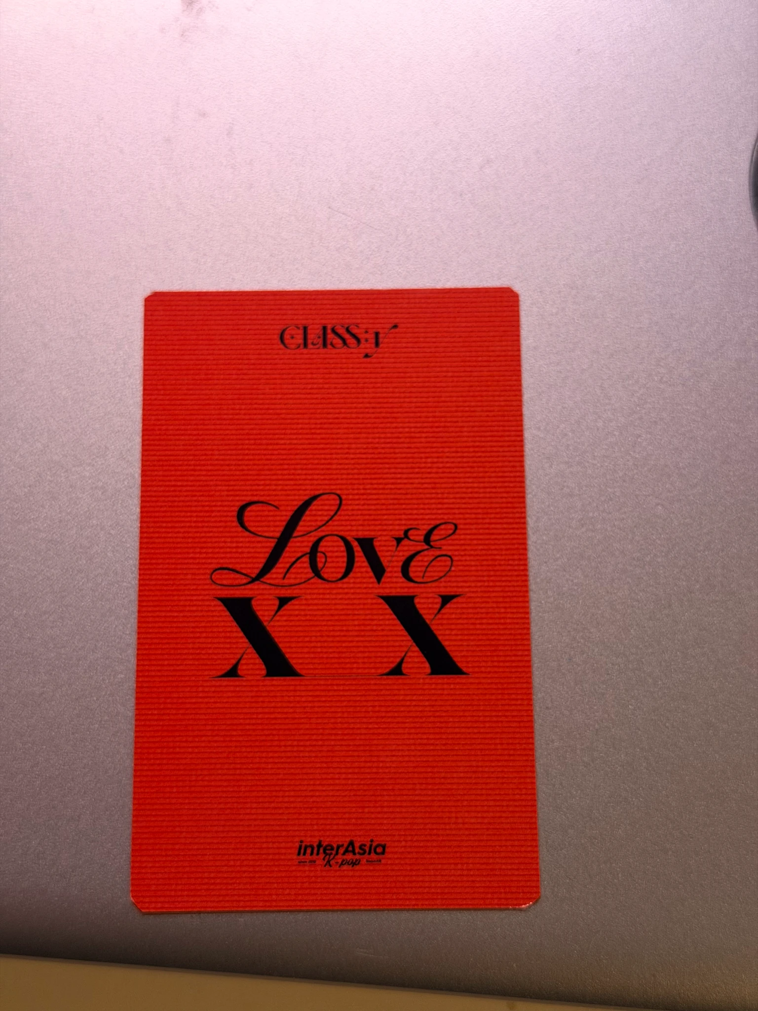 CLASSy Jimin CLASS:y - Seonyou - Love XX Album interasia fansign round 4 listing photo 2