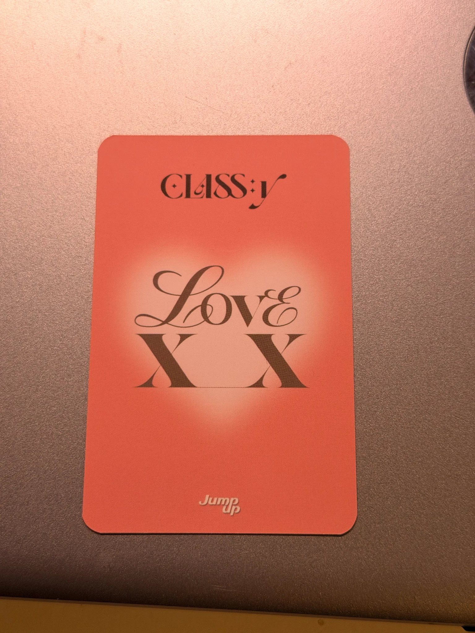 CLASSy Riwon CLASSy - Riwon - Love XX Album jump up pob (pre-order benefit) listing photo 2