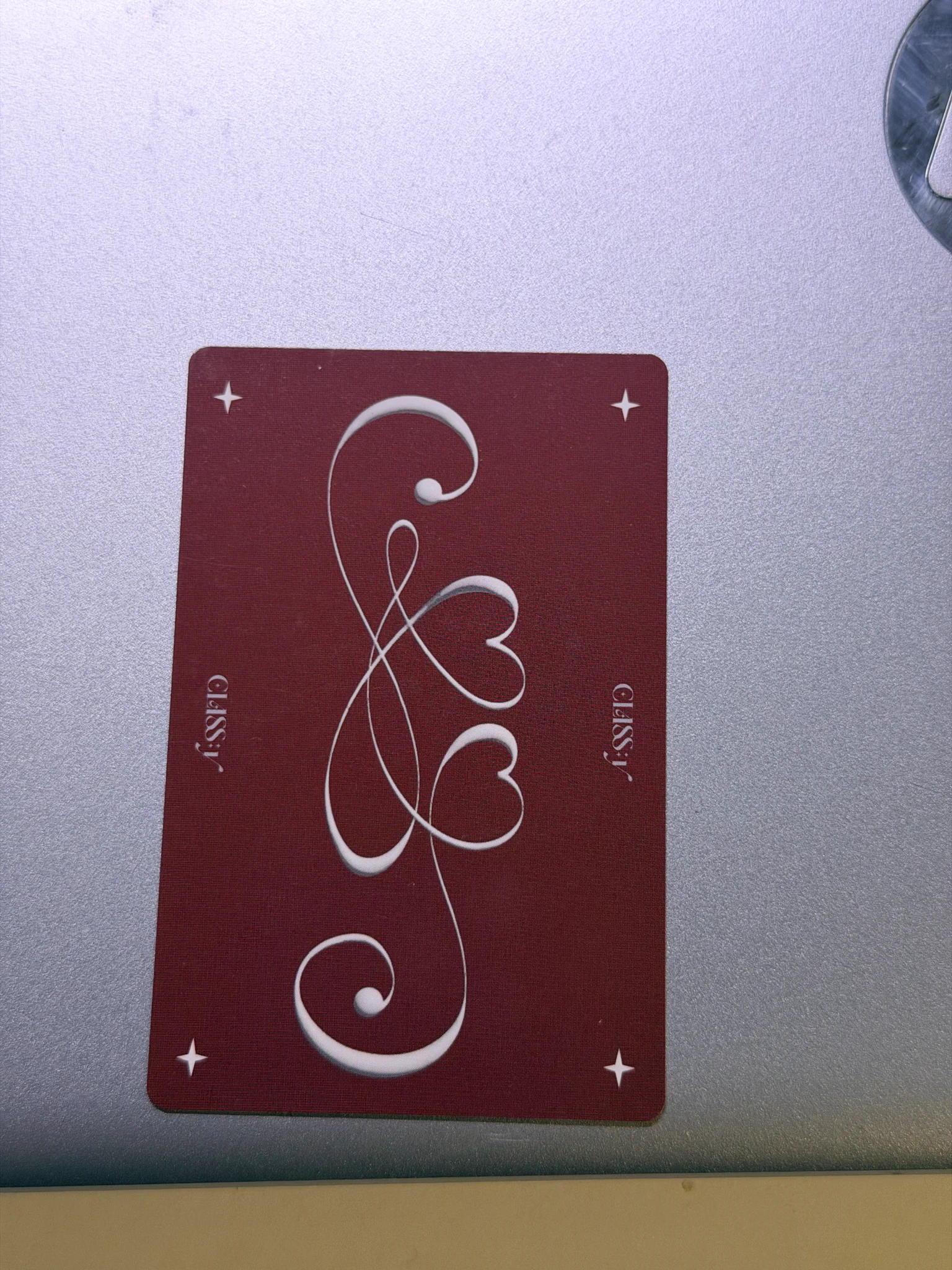 CLASSy Riwon CLASS:y - Riwon - Love XX Album album photocard red back listing photo 2