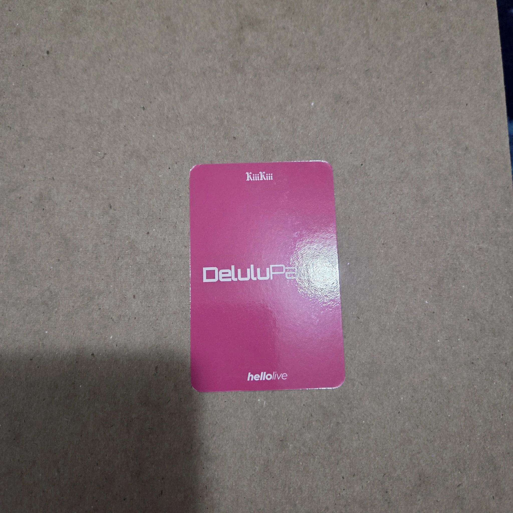 KiiiKiii Leesol KiiiKiii - Leesol - Delulu Pack Album hellolive fansign video call (fancall) round 3 listing photo 2