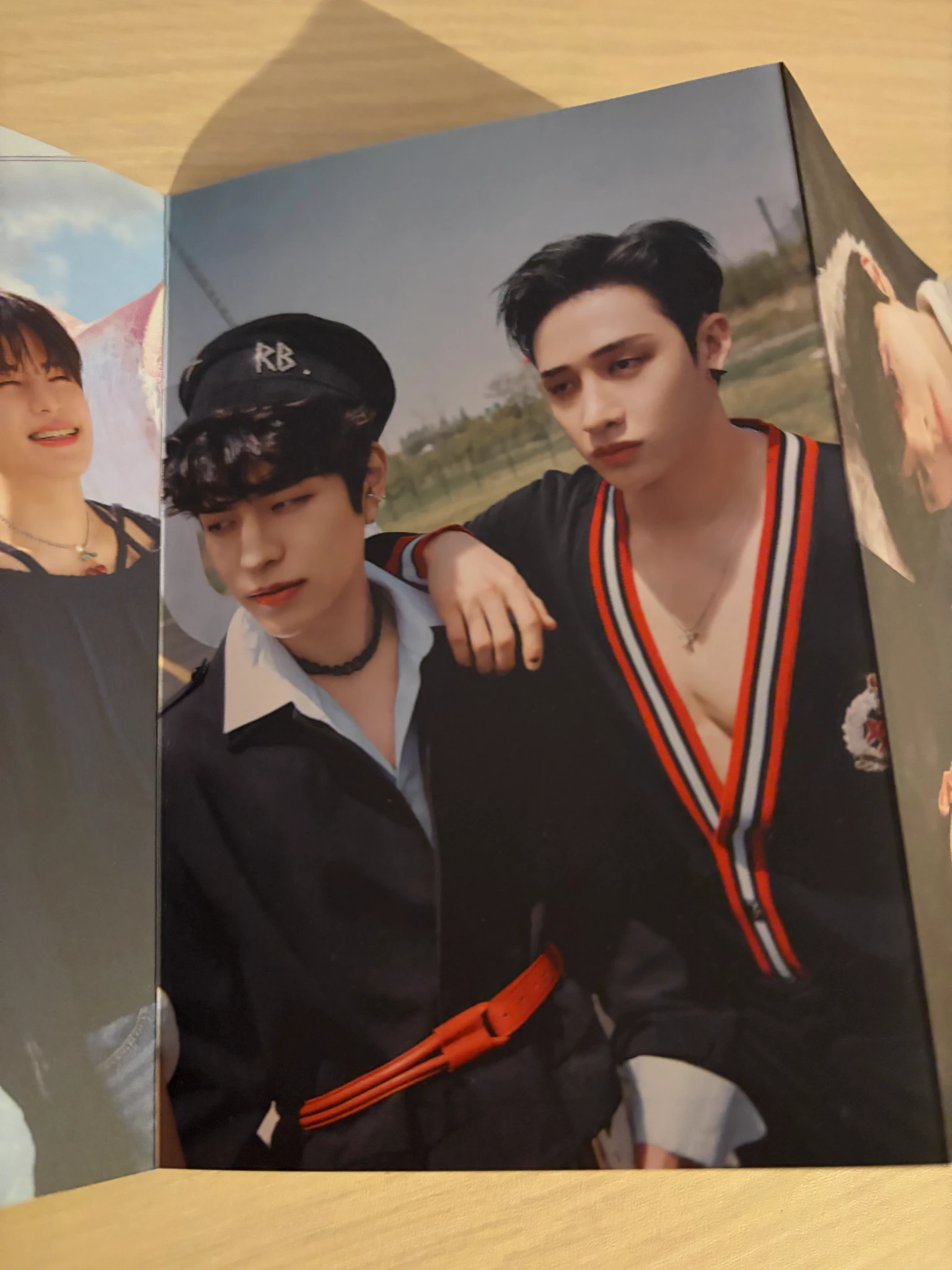 Stray Kids Stray Kids - Bang Chan & Seungmin - Maxident Album case version unit mini folded poster listing photo 2