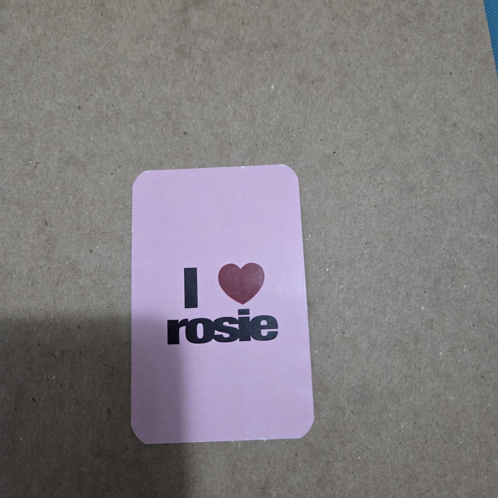 BLACKPINK Rosé BLACKPINK - Rosé - rosie (Rosé solo) Album new york pop-up listing photo 2