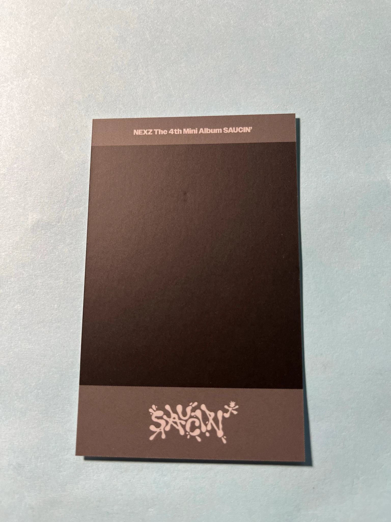 NEXZ Haru NEXZ - Haru - Saucin' Album album photocard photo pack version polaroid listing photo 2