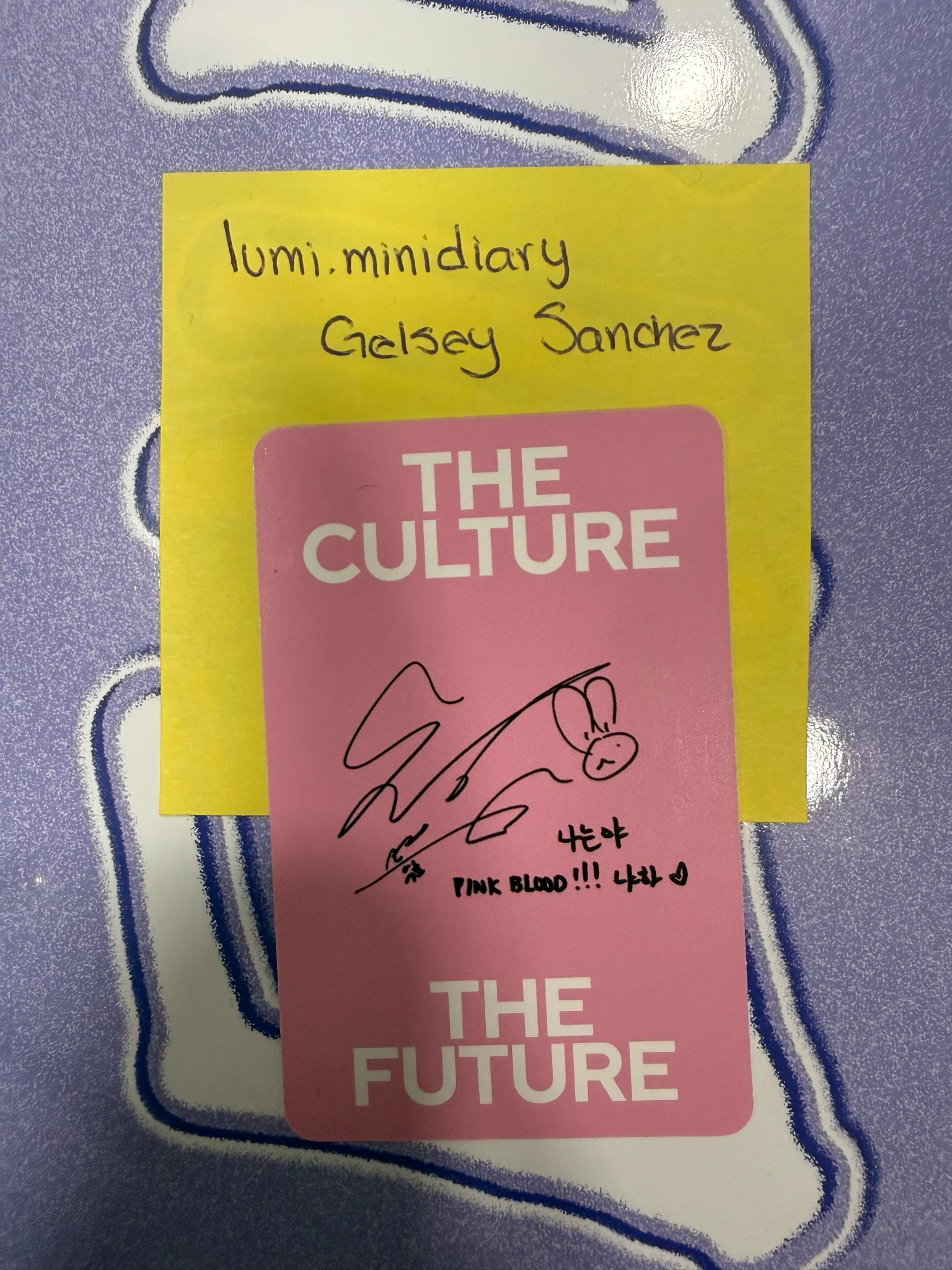 EXO Suho EXO - Suho - 2025 SMTOWN: THE CULTURE, THE FEATURE Album album photocard future version listing photo 2
