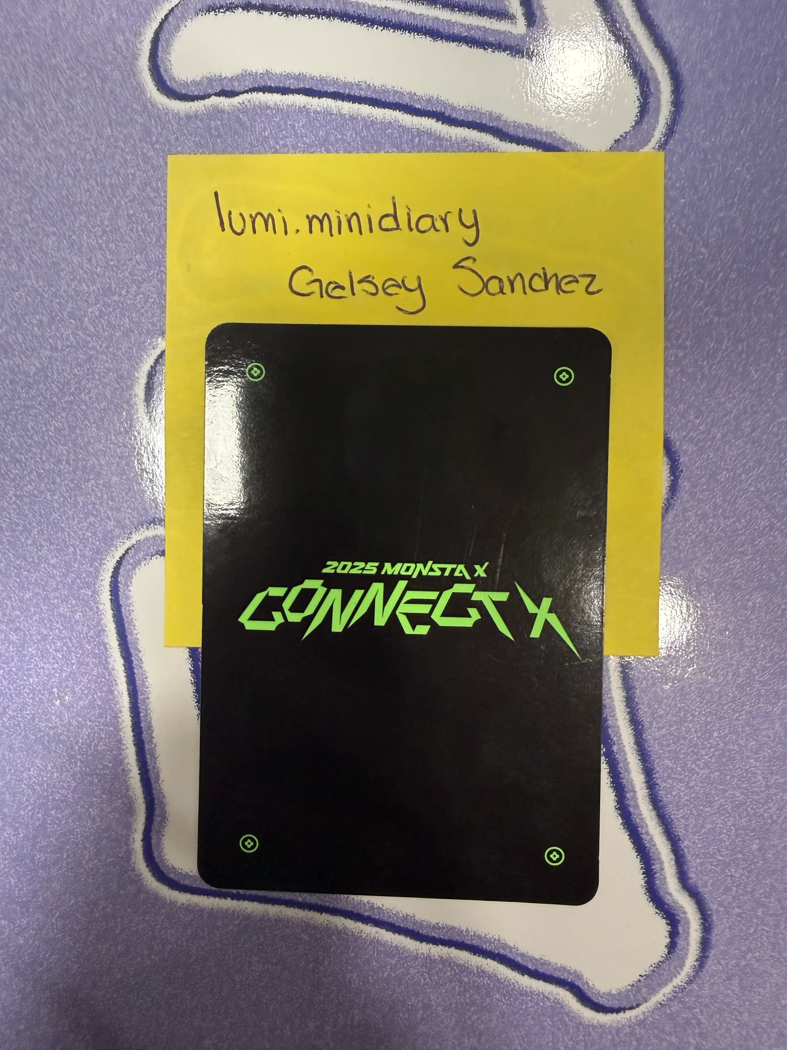 MONSTA X Kihyun MONSTA X - Kihyun - 2025 MONSTA X - CONNECT X Event random photocard listing photo 2