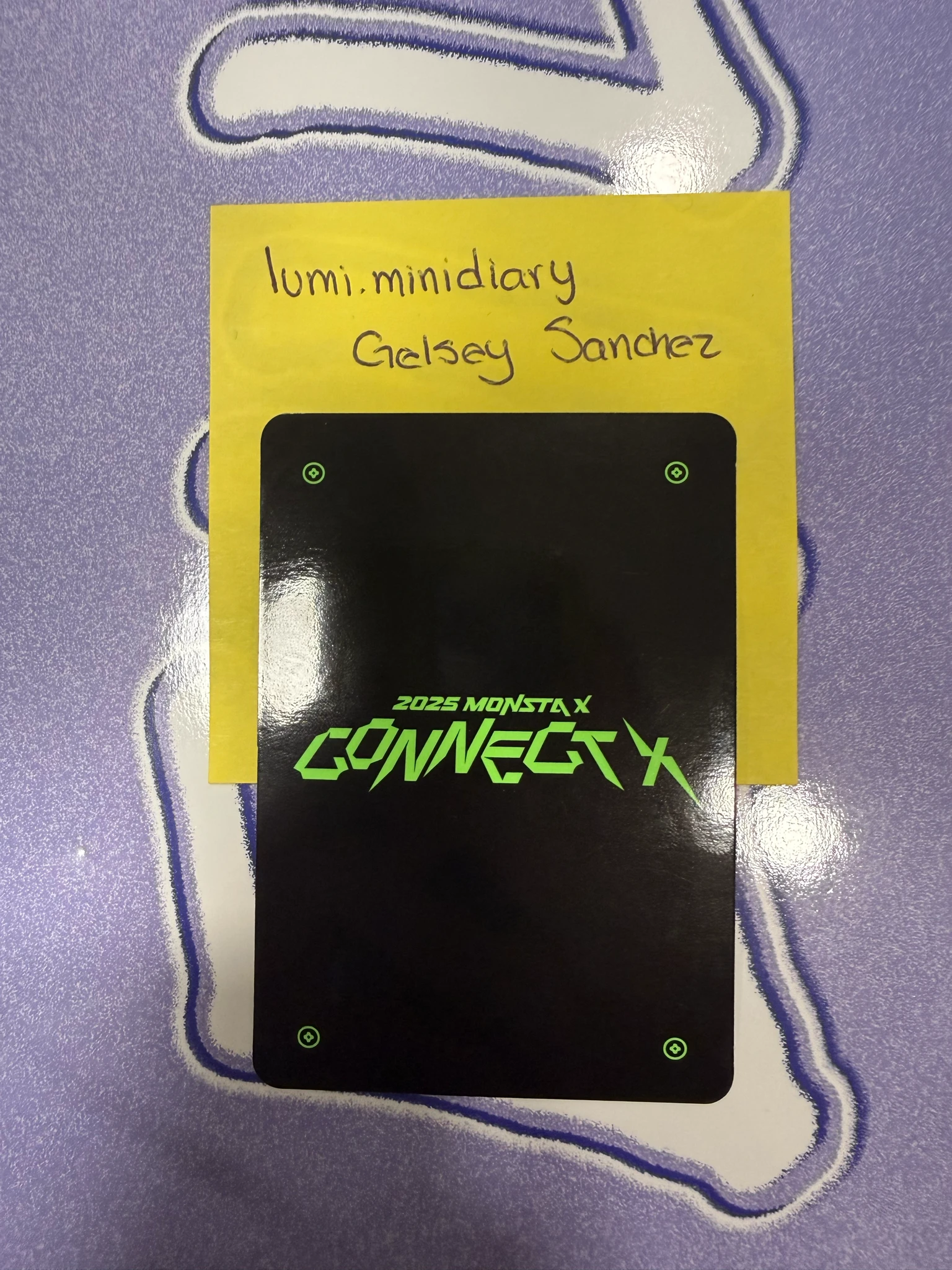 MONSTA X I.M MONSTA X - I.M - 2025 MONSTA X - CONNECT X Event merch photocard random pack selfie listing photo 2