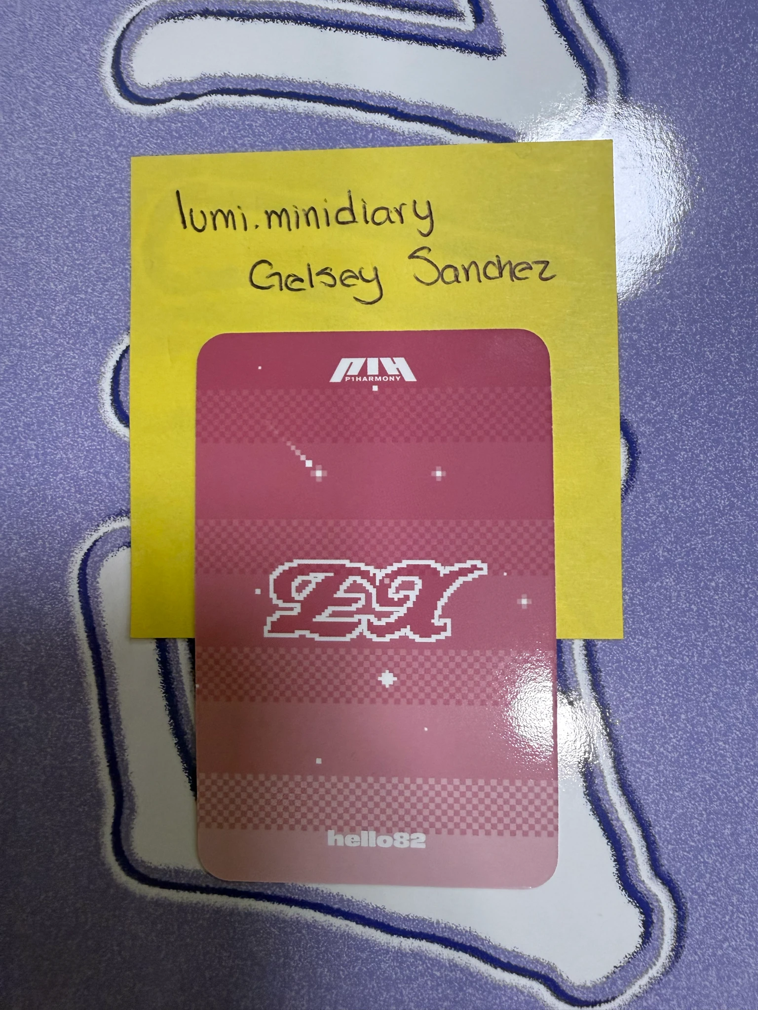 P1Harmony Theo P1Harmony - Theo - Ex Album chicago fansign hello82 exclusive listing photo 2