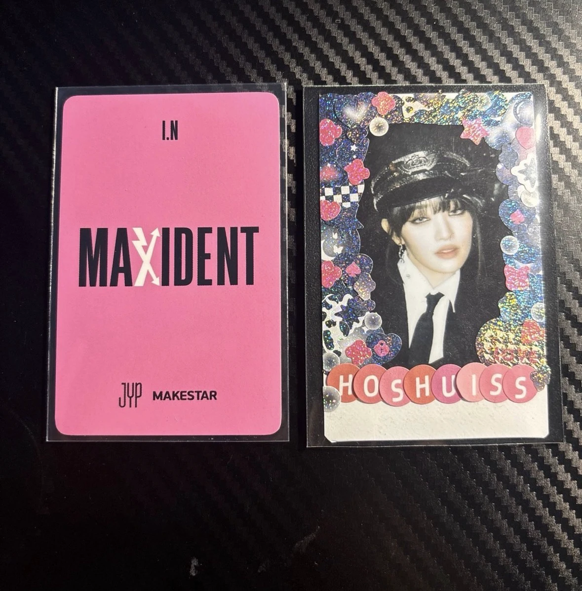 Stray Kids I.N Stray Kids - I.N - Maxident Album pre-order benefit (pob) makestar holographic (hologram) listing photo 2