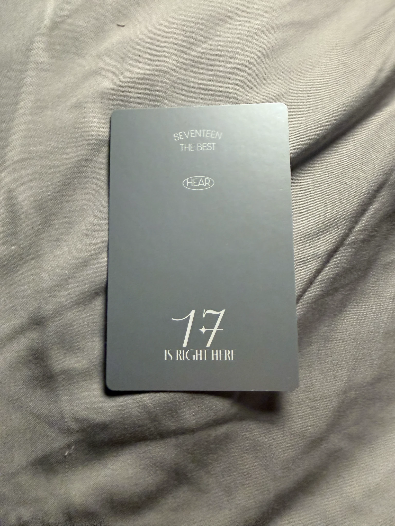 SEVENTEEN Mingyu SEVENTEEN - Mingyu - 17 IS RIGHT HERE Album hear version listing photo 2