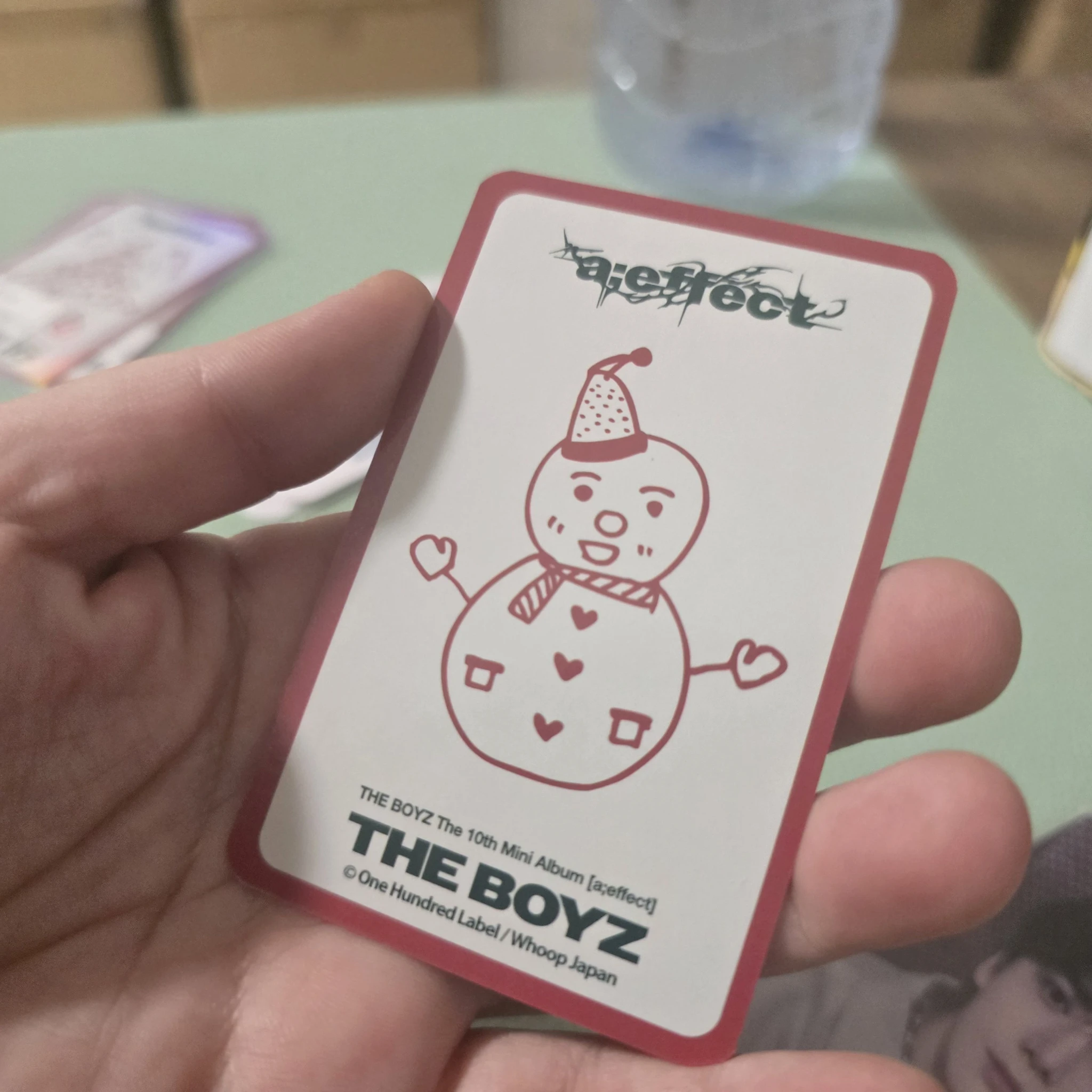 THE BOYZ Eric THE BOYZ - Eric - a;effect Album whoop japan listing photo 2