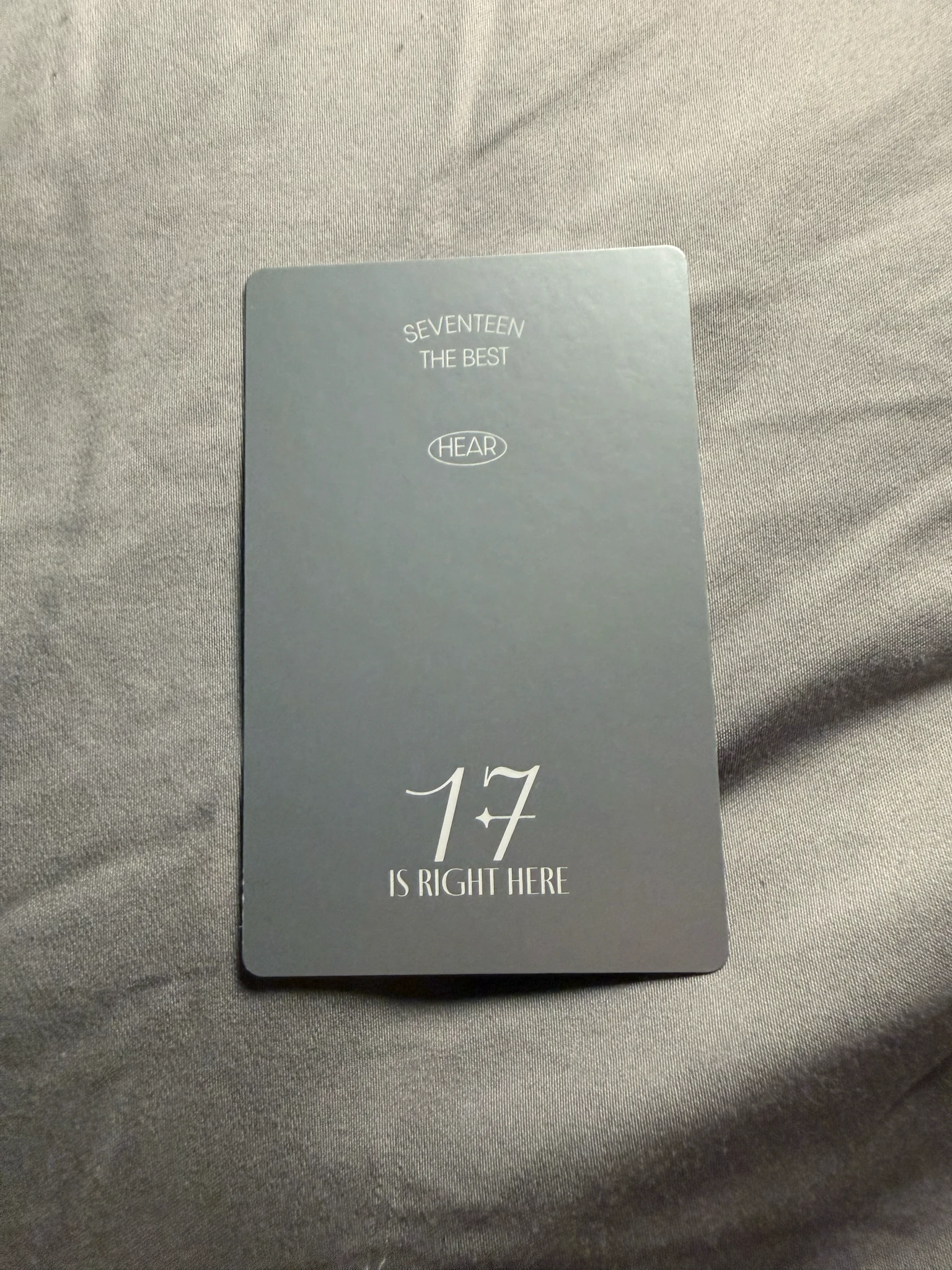 SEVENTEEN Seungkwan SEVENTEEN - Seungkwan - 17 IS RIGHT HERE Album hear version listing photo 2