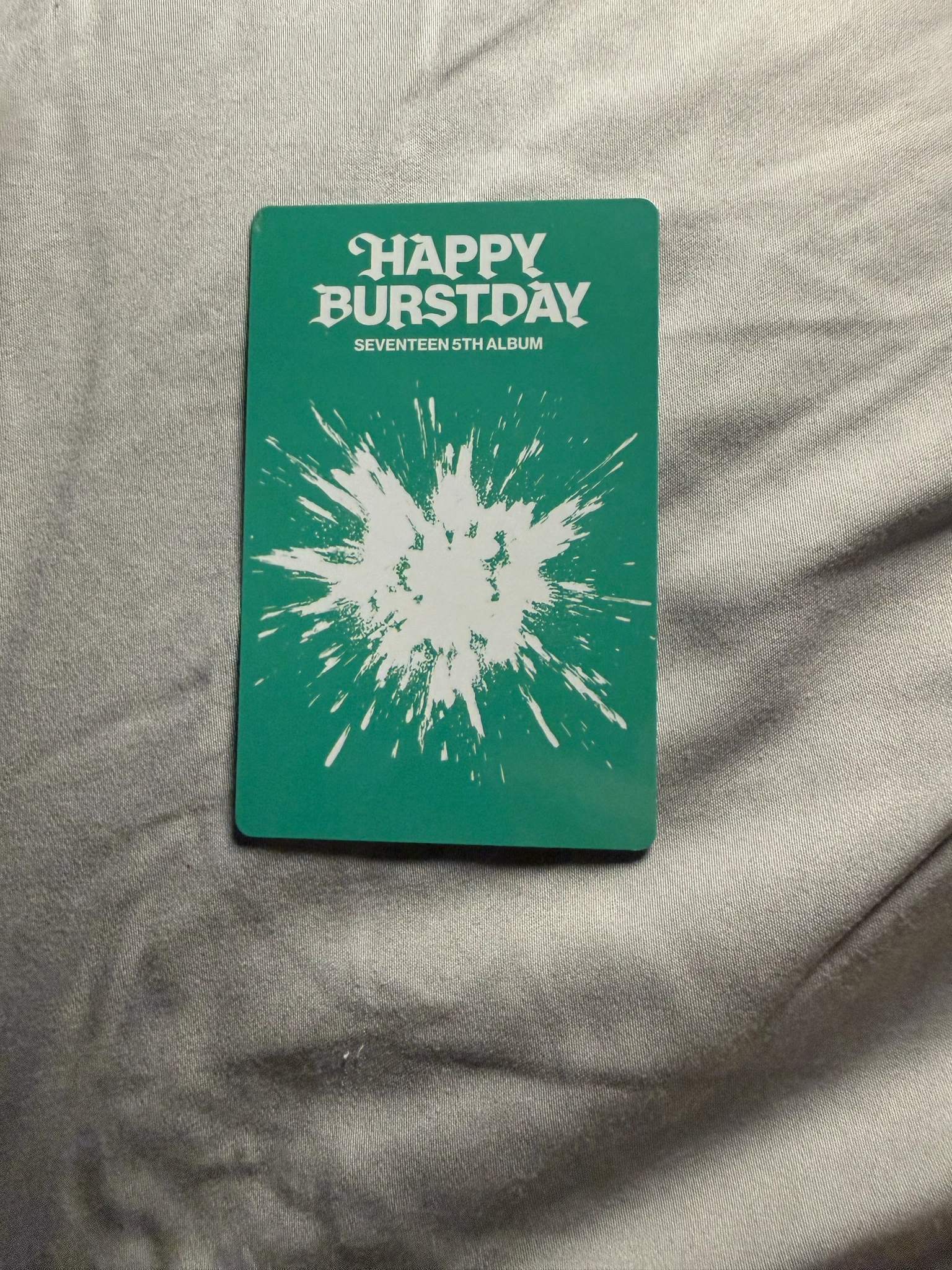 SEVENTEEN The8 SEVENTEEN - The8 - HAPPY BURSTDAY Album US/EU exclusive album photocard listing photo 2