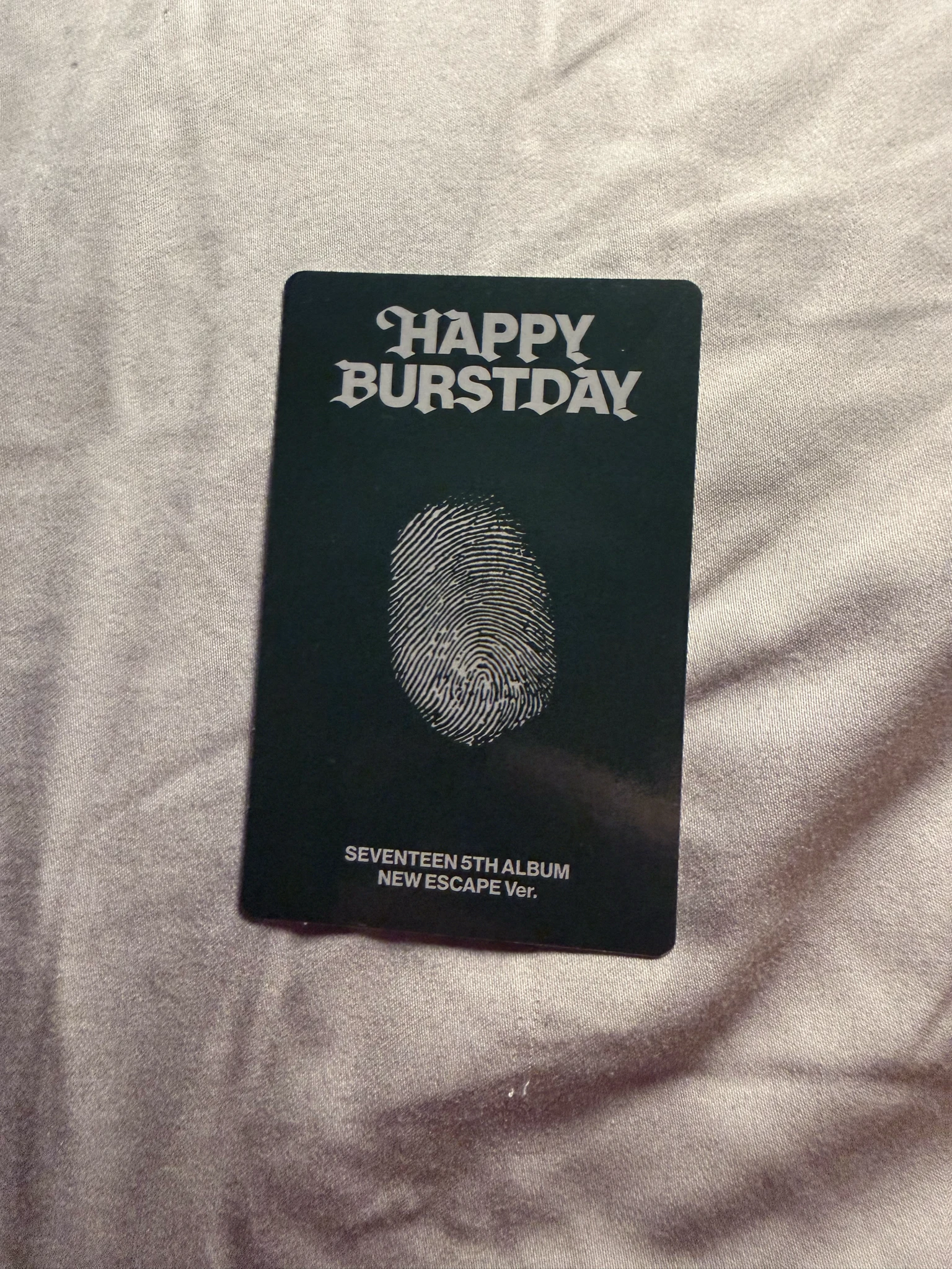 SEVENTEEN The8 SEVENTEEN - The8 - HAPPY BURSTDAY Album new escape version listing photo 2