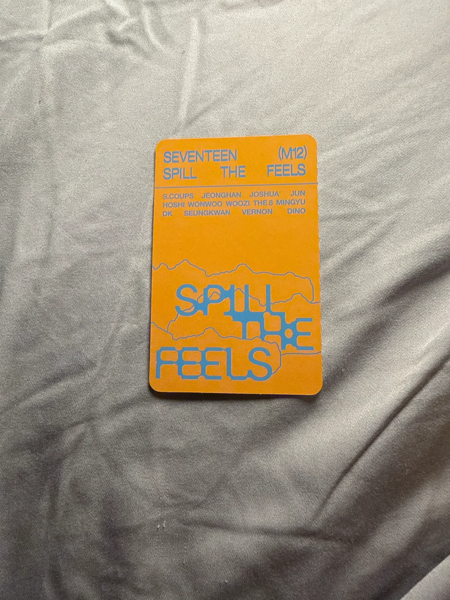 SEVENTEEN Joshua SEVENTEEN - Joshua - Spill the Feels Album feel you version listing photo 2