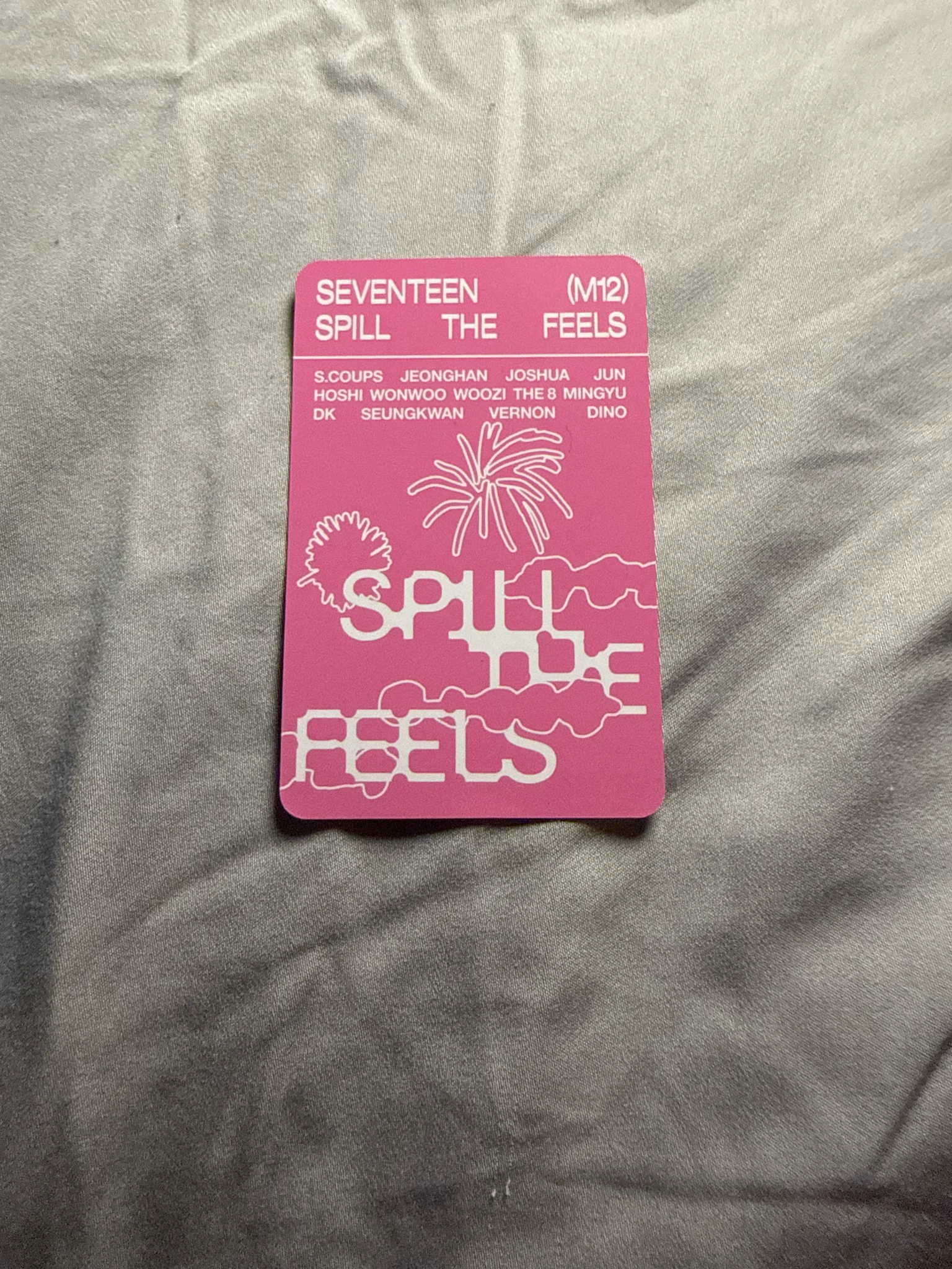 SEVENTEEN Vernon SEVENTEEN - Vernon - Spill the Feels Album carat version listing photo 2