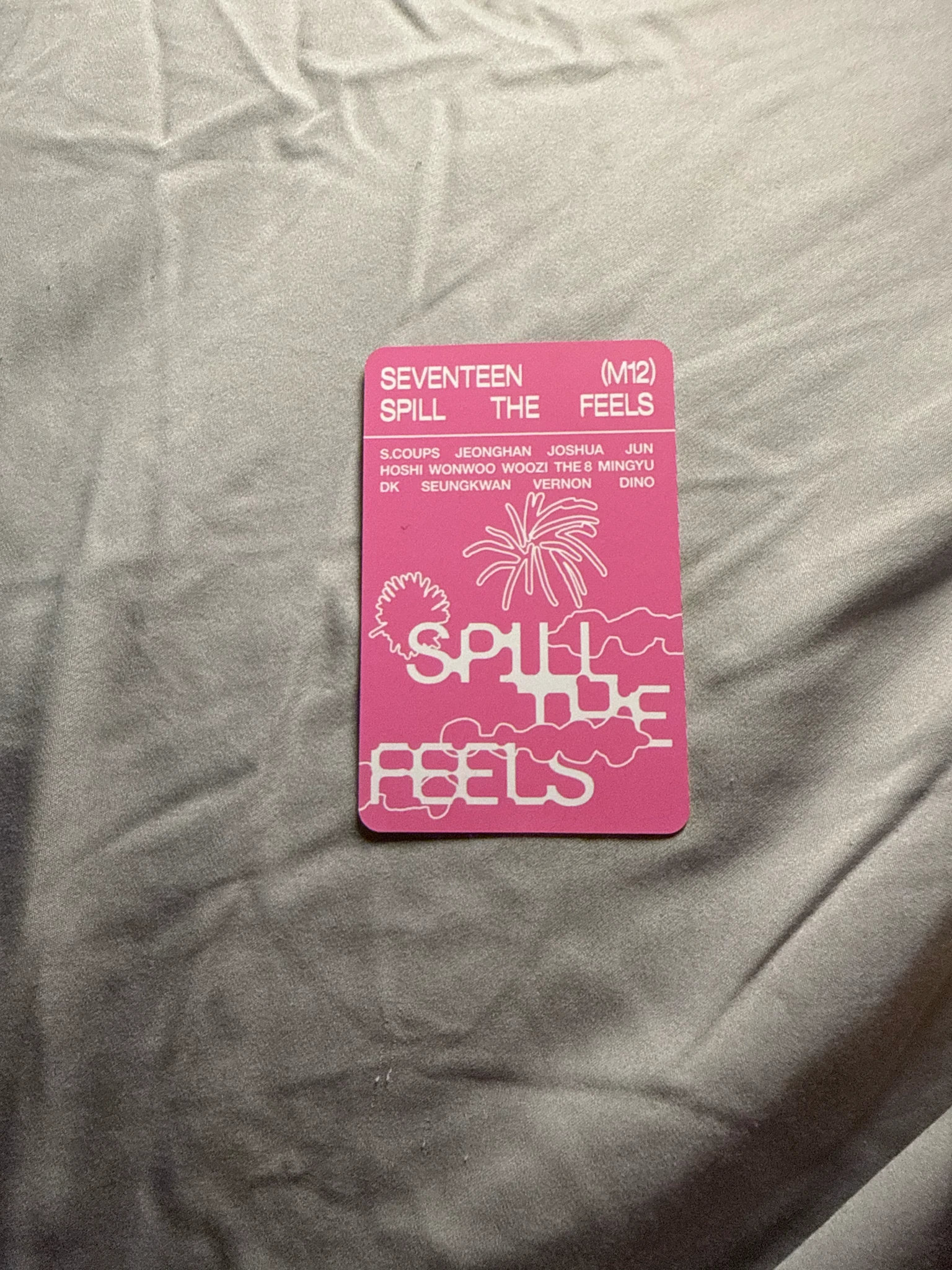 SEVENTEEN Seungkwan SEVENTEEN - Seungkwan - Spill the Feels Album carat ver. listing photo 2
