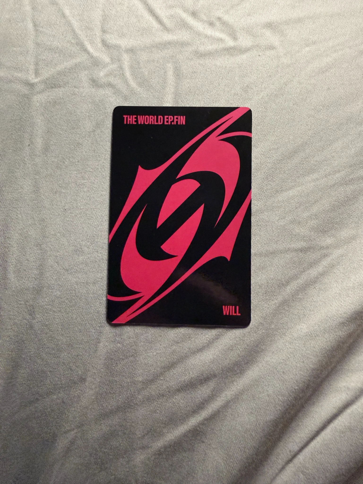 ATEEZ Wooyoung ATEEZ - Wooyoung - THE WORLD EP.FIN: WILL Album diary version album photocard listing photo 2