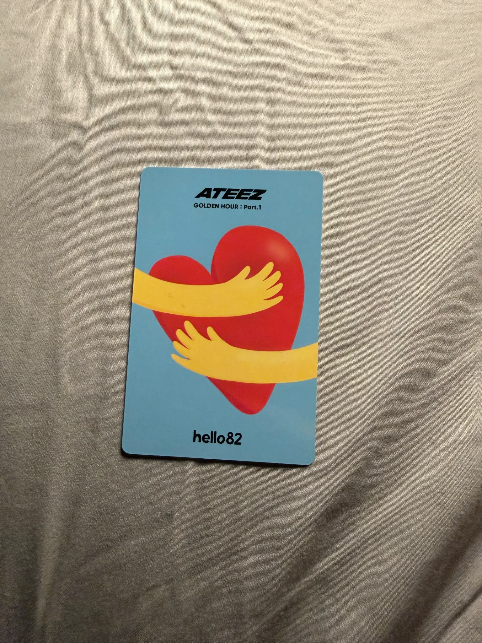ATEEZ Hongjoong ATEEZ - Hongjoong - Golden Hour : Part.1 Album hello82 hug listing photo 2