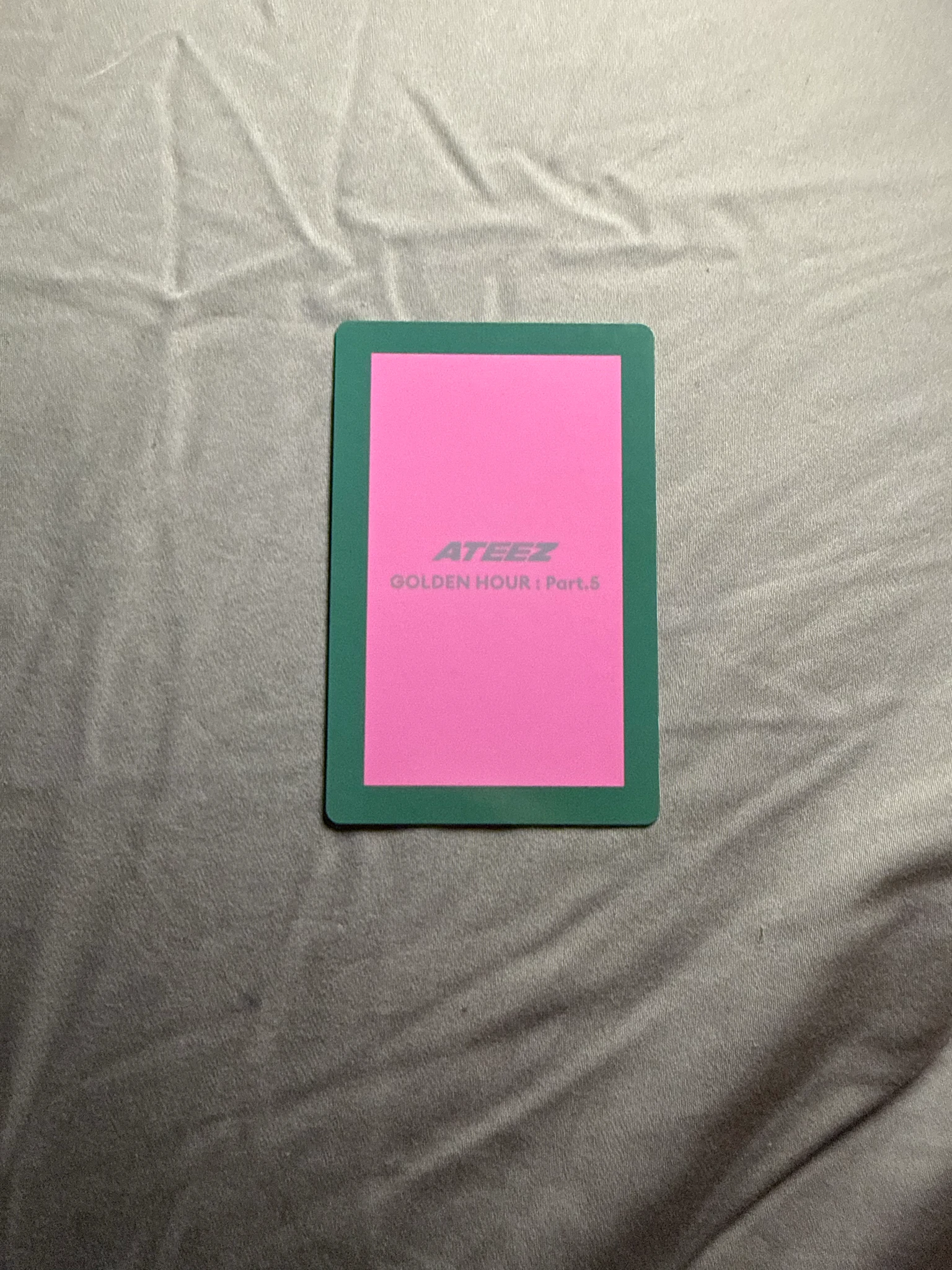 ATEEZ Jongho ATEEZ - Jongho - GOLDEN HOUR : Part.5 Album album photocard A version listing photo 2