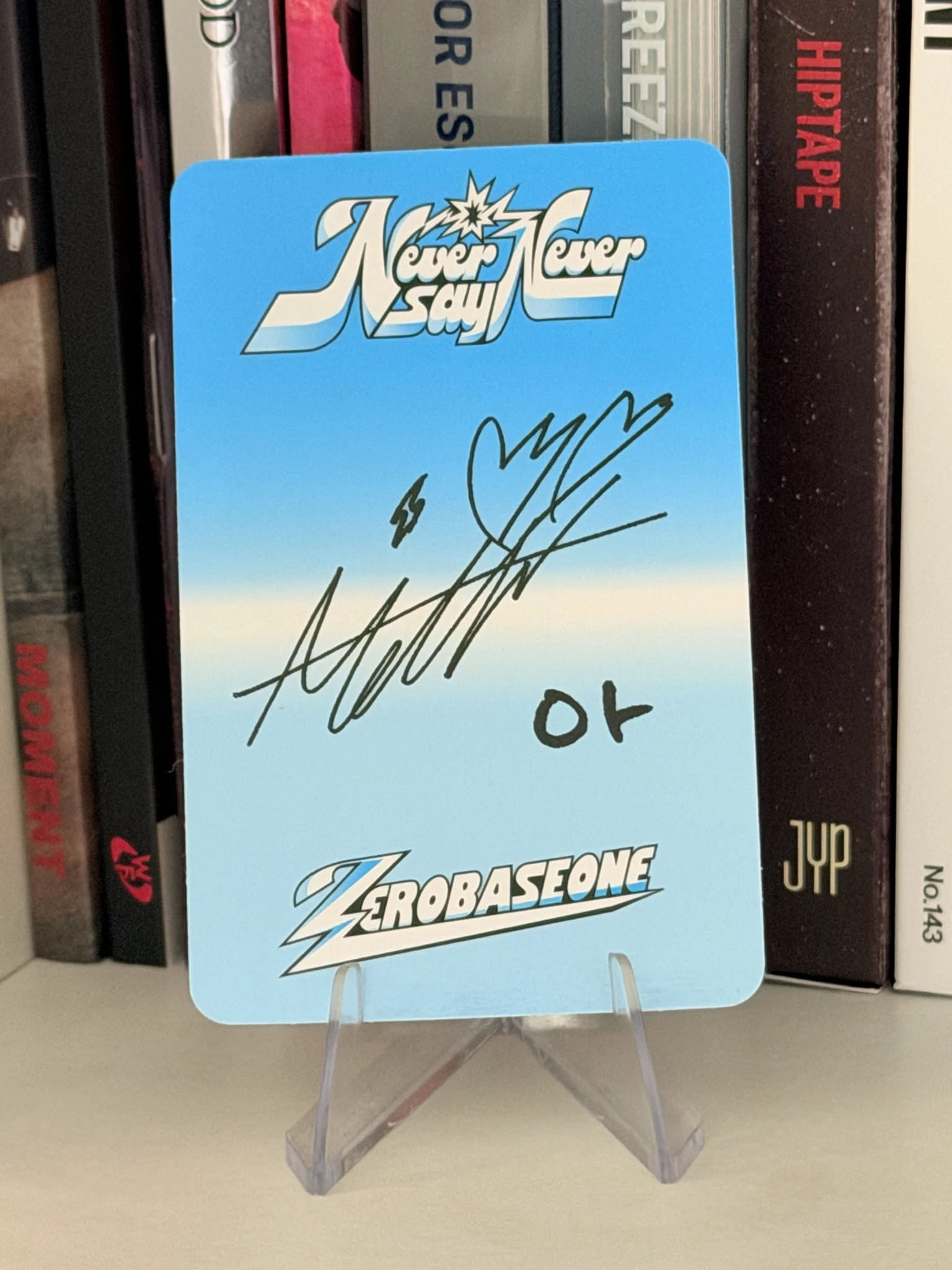ZEROBASEONE Matthew ZEROBASEONE - Matthew - NEVER SAY NEVER Album album photocard icon version A version listing photo 2