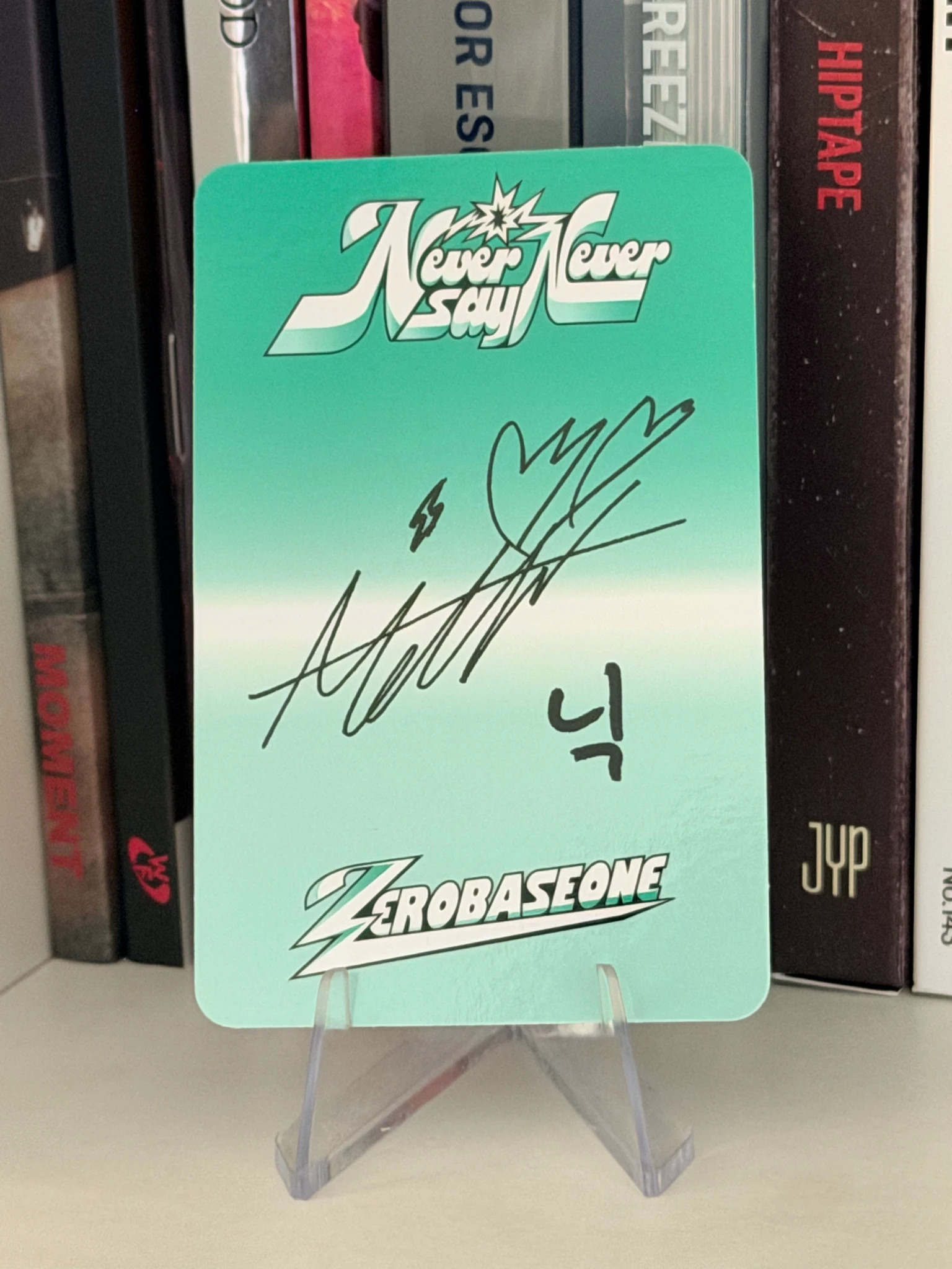 ZEROBASEONE Matthew ZEROBASEONE - Matthew - NEVER SAY NEVER Album album photocard icon version D version listing photo 2