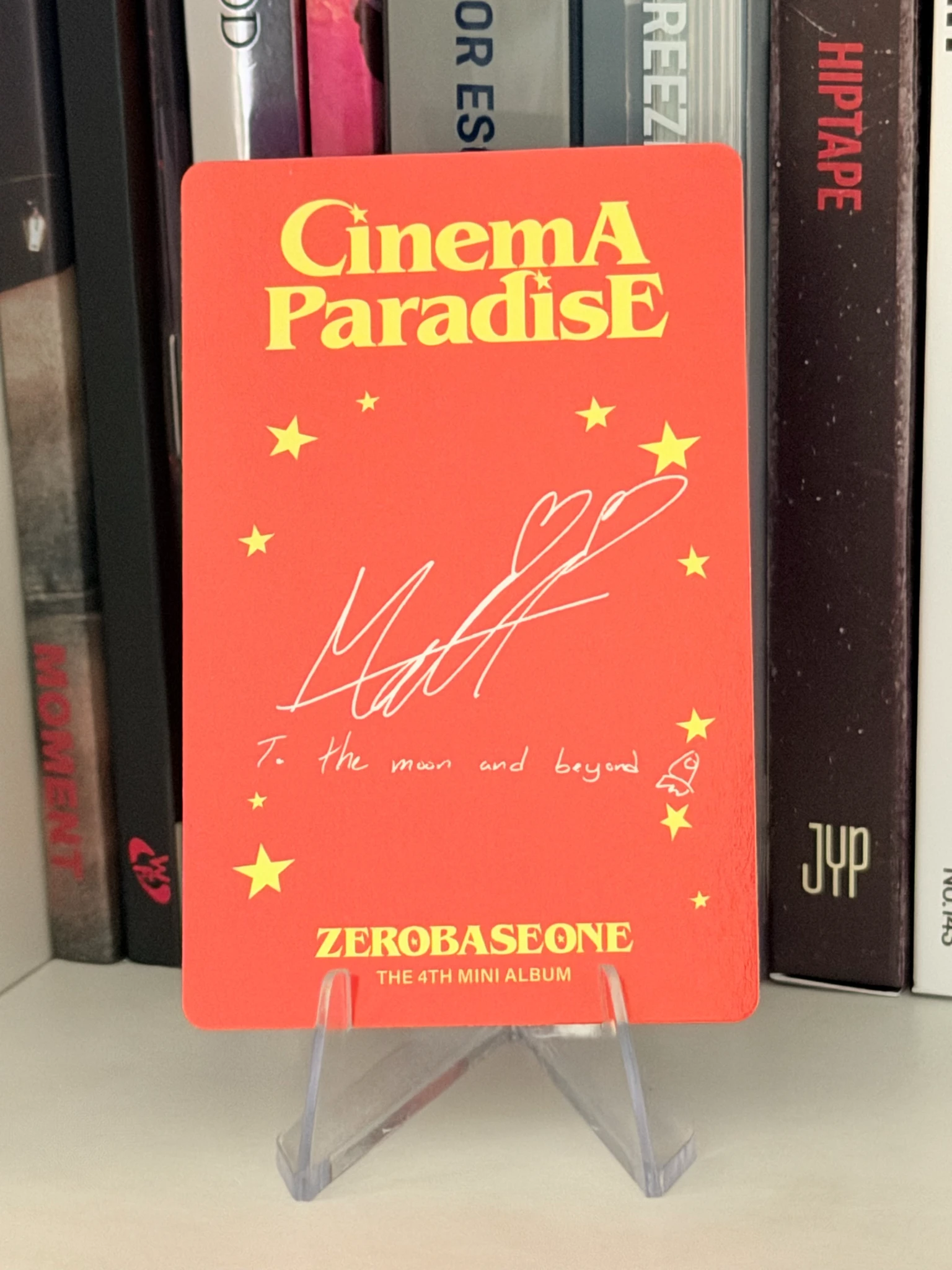 ZEROBASEONE Matthew ZEROBASEONE - Matthew - Cinema Paradise Album album photocard sf version listing photo 2