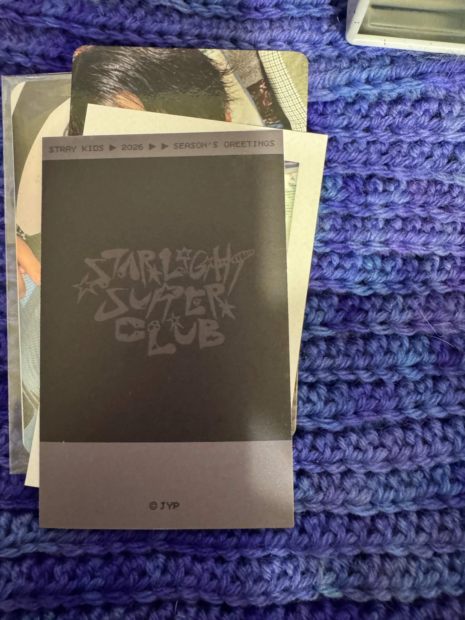 Stray Kids Lee Know Stray Kids - Lee Know - 2026 Season's Greetings - Starlight Supper Club Other polaroid polaroid set listing photo 2