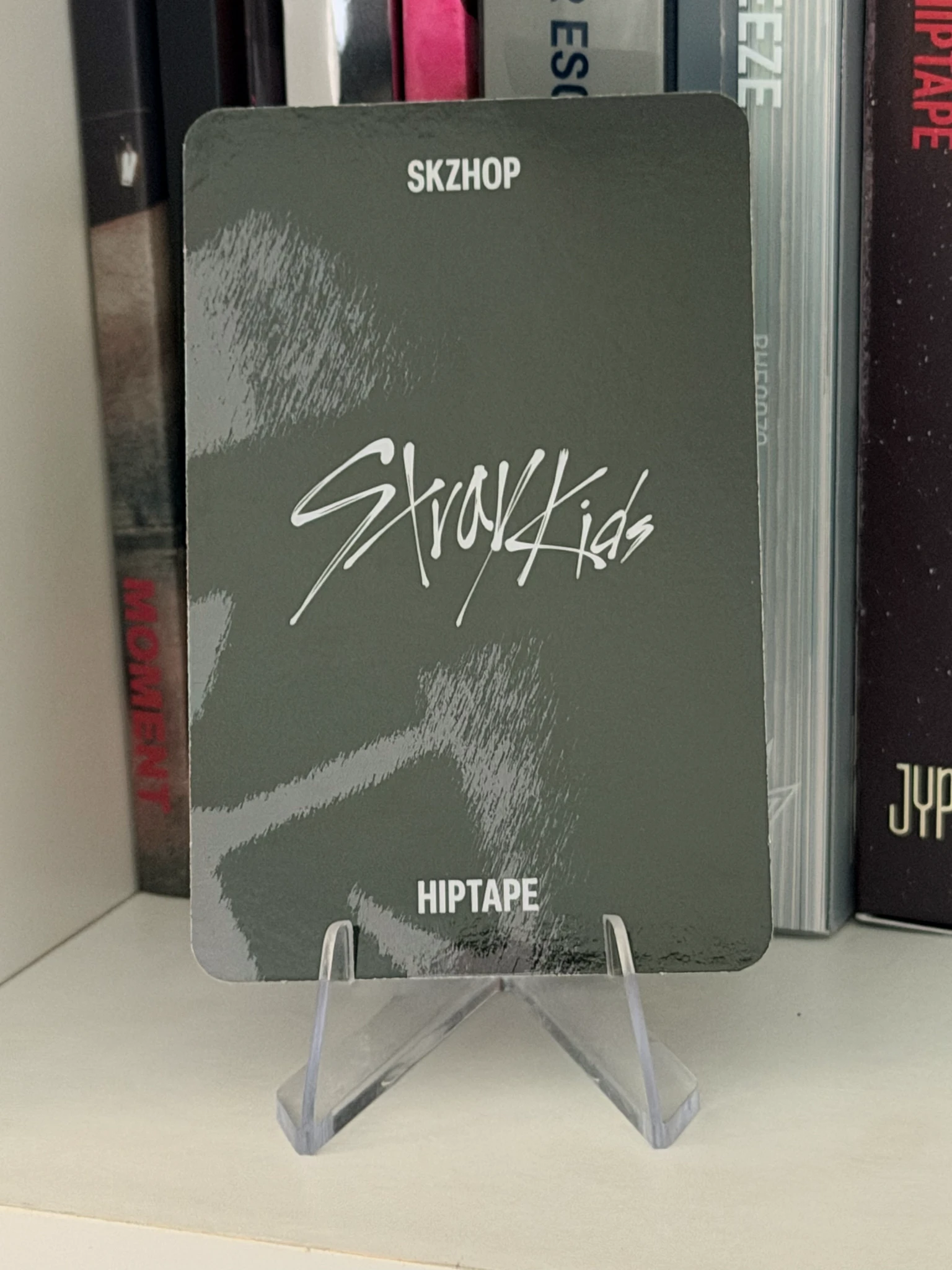 Stray Kids Hyunjin Stray Kids - Hyunjin - HOP Album album photocard accordion version monochrome listing photo 2