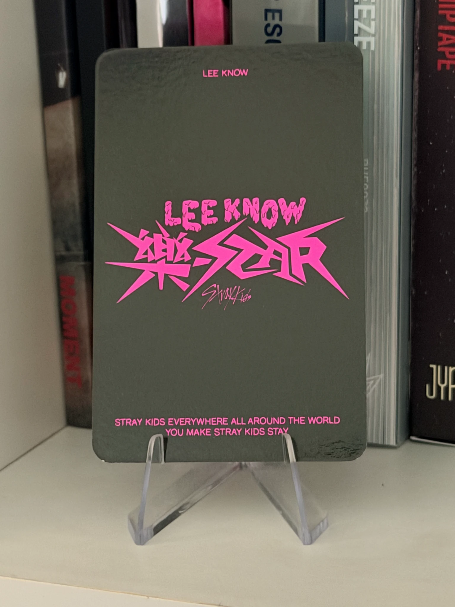 Stray Kids Lee Know Stray Kids - Lee Know - ROCK-STAR Album postcard version album photocard listing photo 2