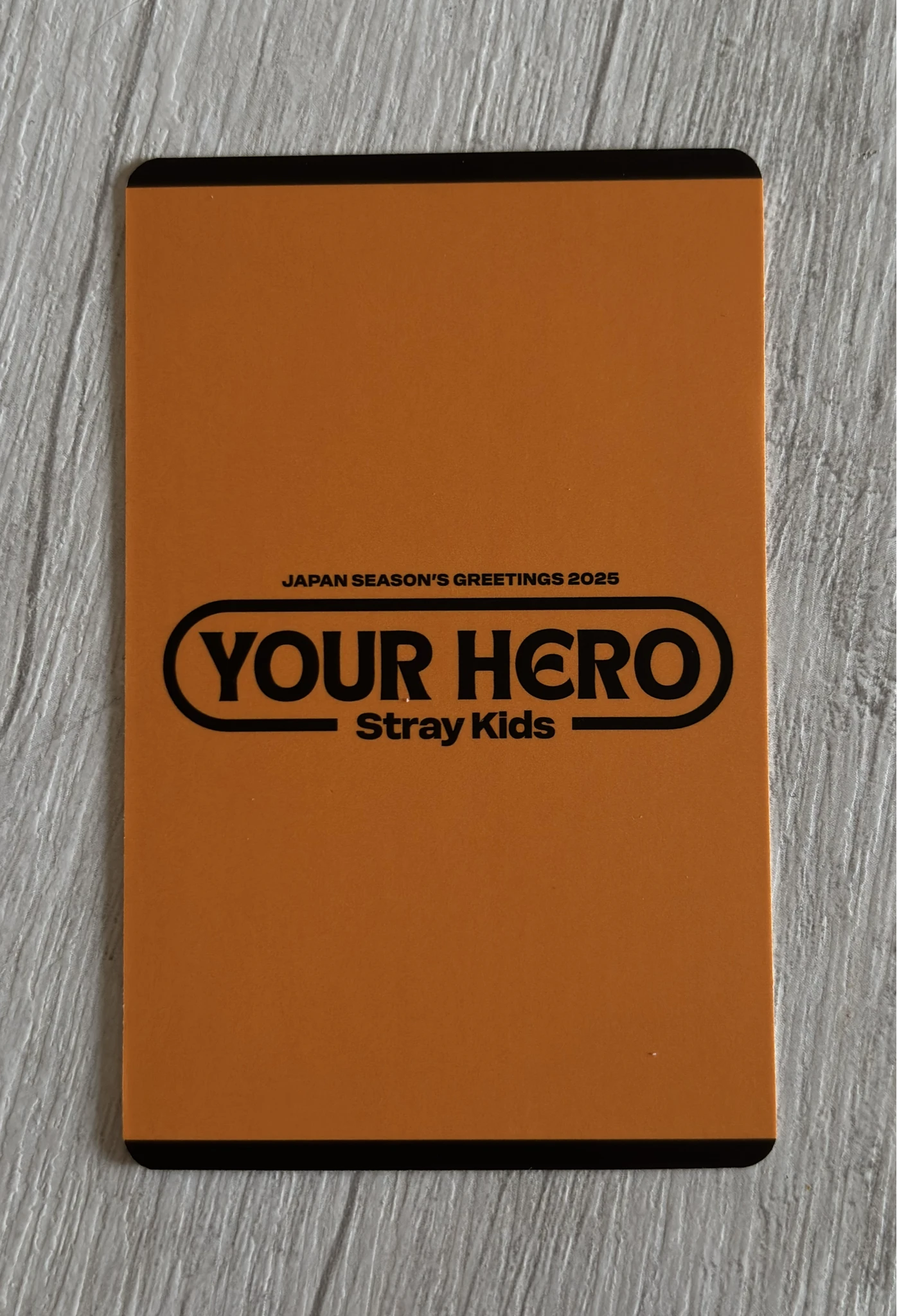 Stray Kids Bang Chan Stray Kids - Bang Chan - Your Hero-Japan Season's Greetings 2025 Museum Event photocard set merch listing photo 2