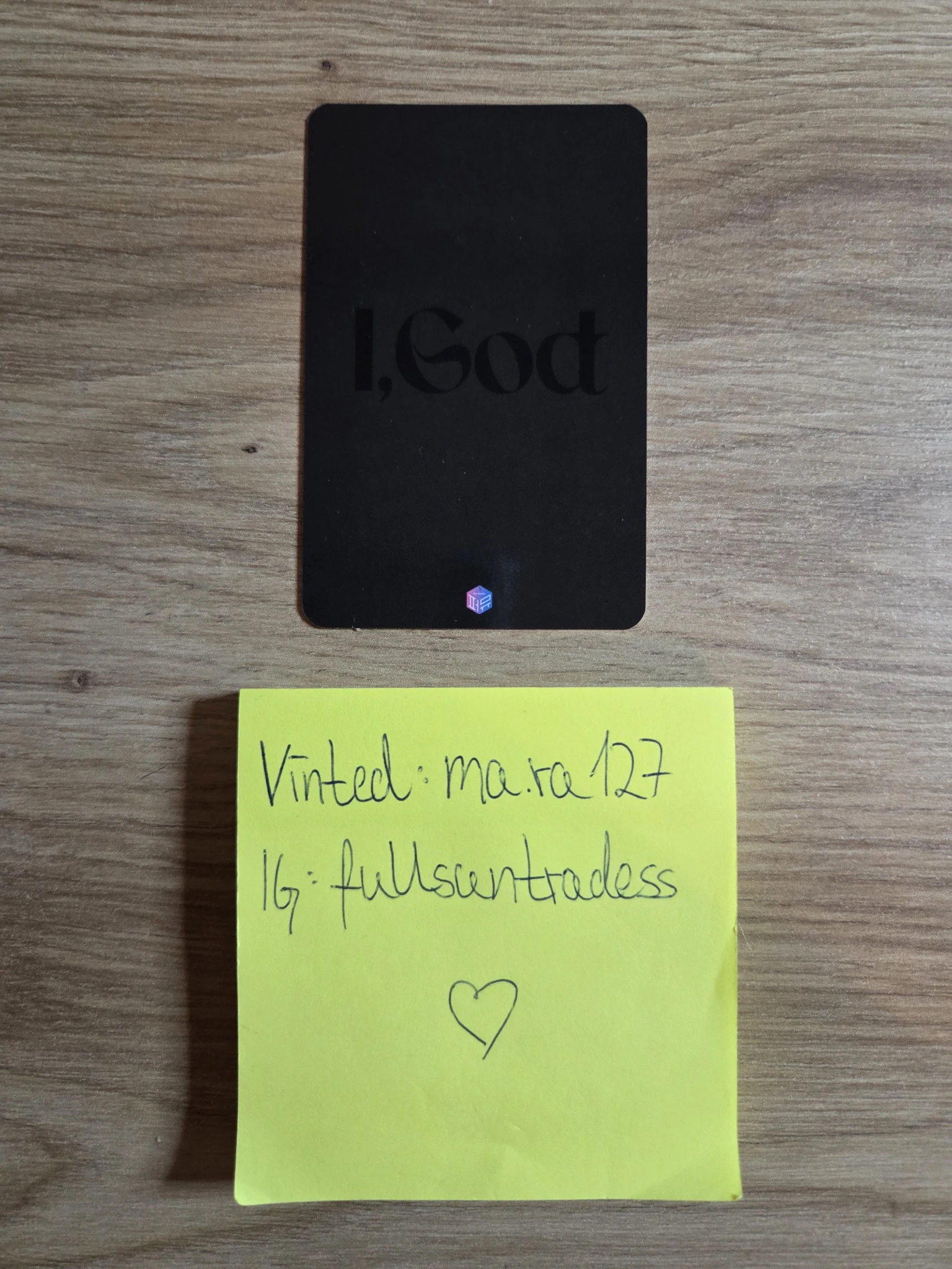 XLOV Haru XLOV - Haru - I, God Album 1st music pob (pre-order benefit) listing photo 2