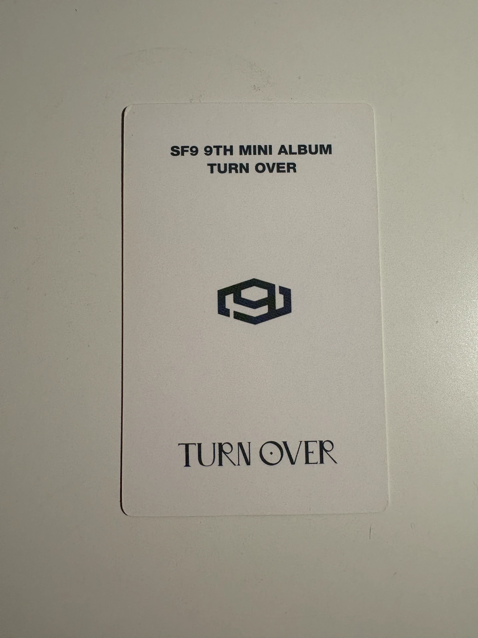 SF9 Dawon SF9 - Dawon - TURN OVER Album apple music pob (pre-order benefit) listing photo 2