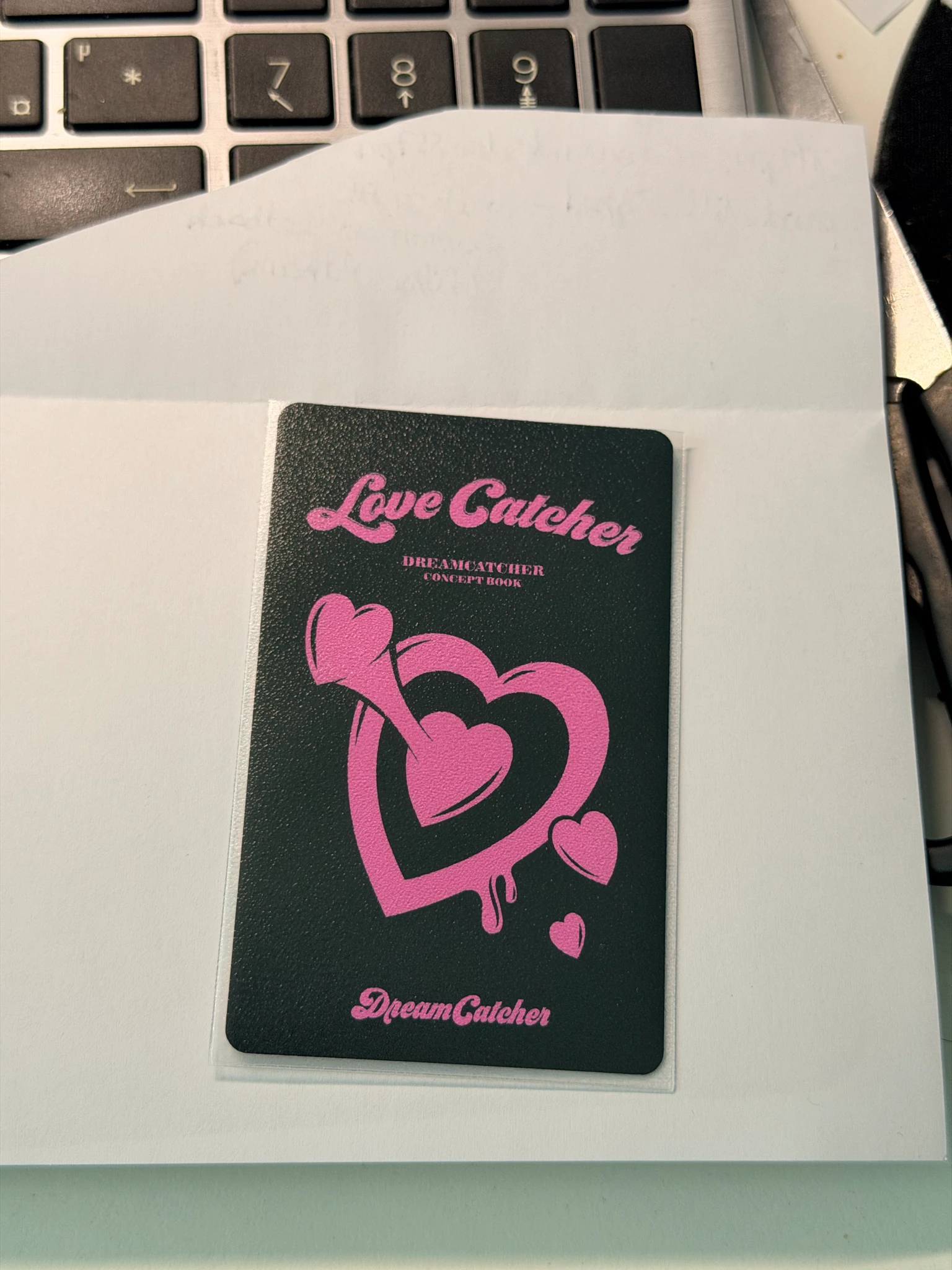 Dreamcatcher Handong Dreamcatcher - Handong - Pink Monster & Dream Kiss Other love catcher version photocard set listing photo 2