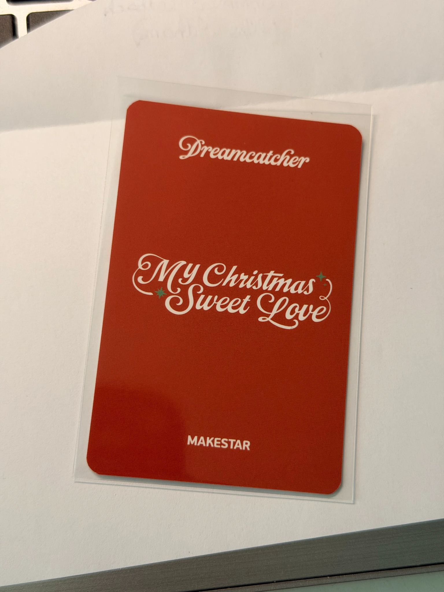 Dreamcatcher Yoohyeon Dreamcatcher - Yoohyeon - My Christmas Sweet Love Album pob (pre-order benefit) makestar fansign listing photo 2