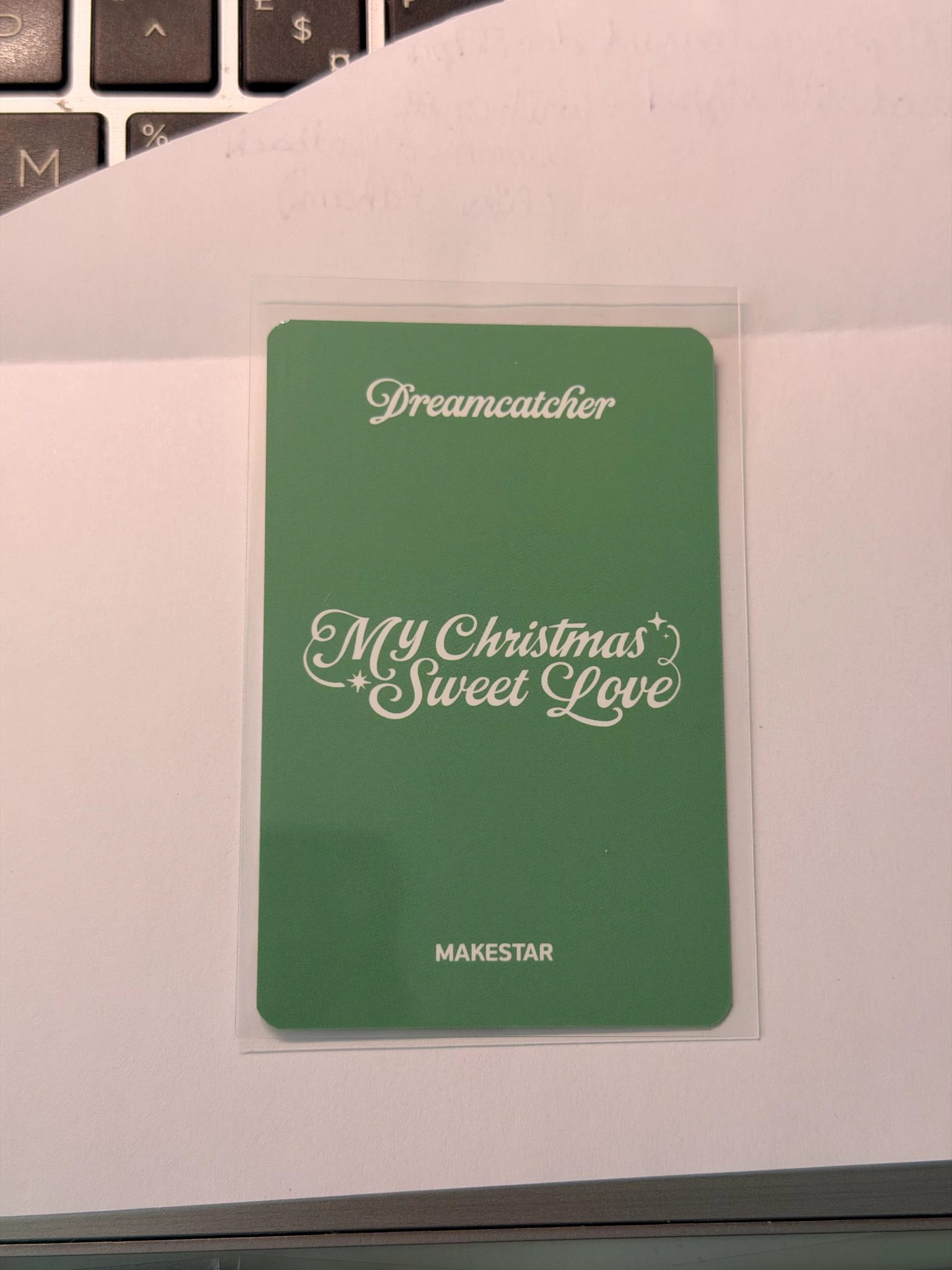 Dreamcatcher Yoohyeon Dreamcatcher - Yoohyeon - My Christmas Sweet Love Album lucky draw makestar round 1 listing photo 2