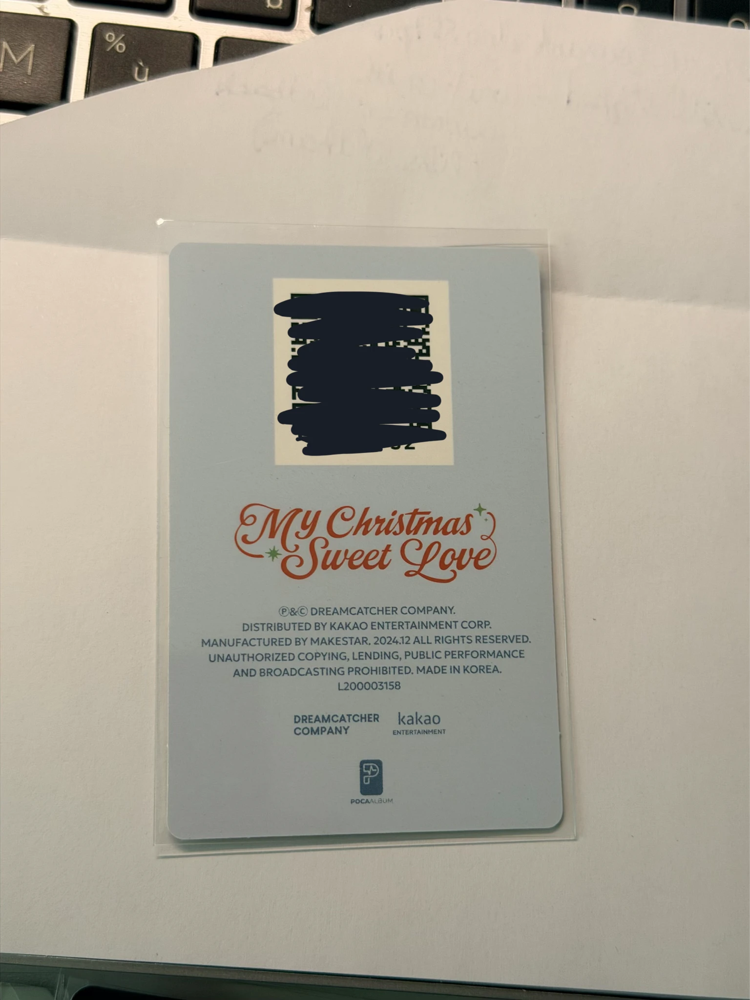 Dreamcatcher Yoohyeon Dreamcatcher - Yoohyeon - My Christmas Sweet Love Album album photocard korean album listing photo 2