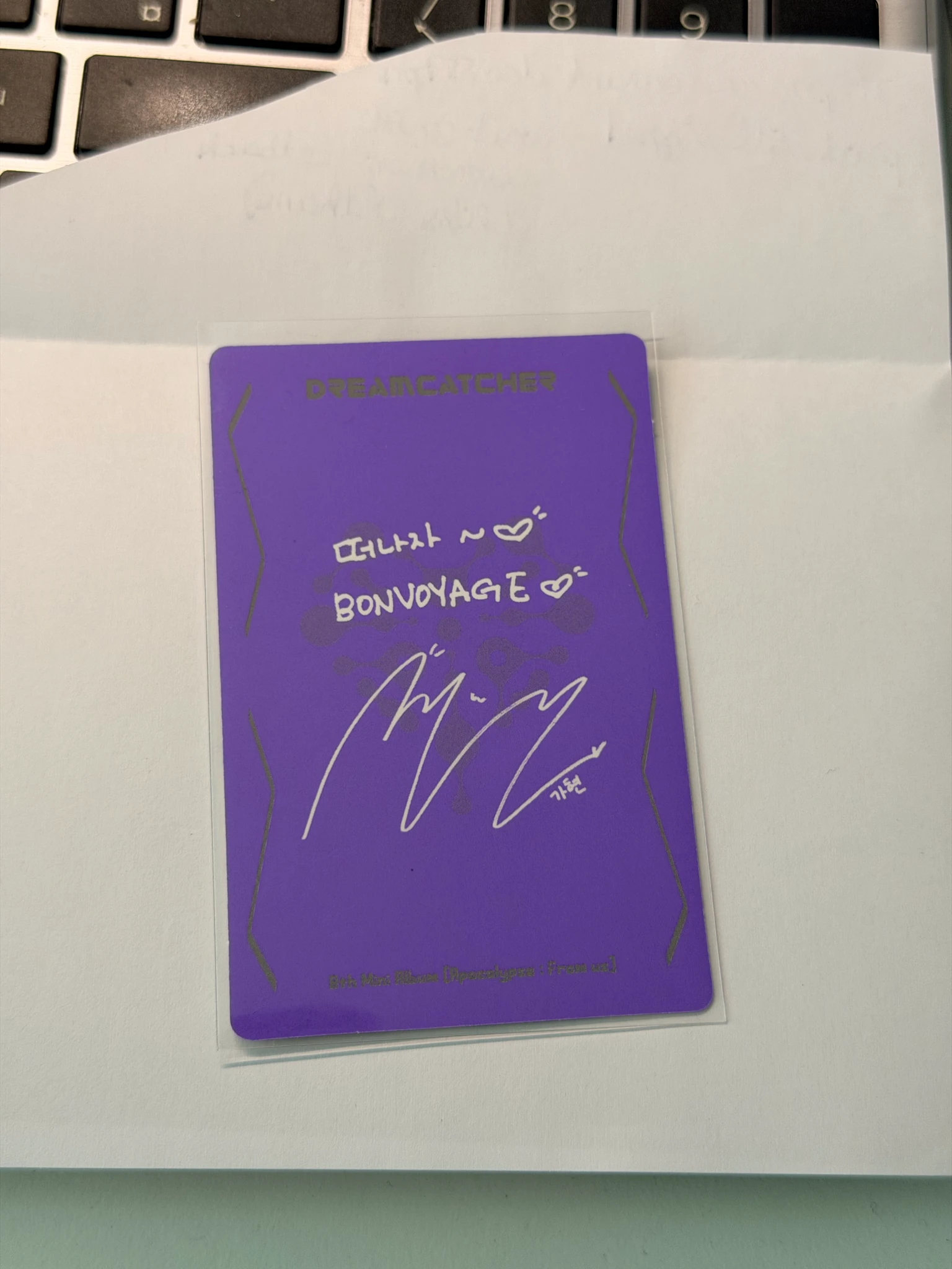 Dreamcatcher Gahyun Dreamcatcher - Gahyun - Apocalypse : From us Album A version Y version album photocard korean album listing photo 2