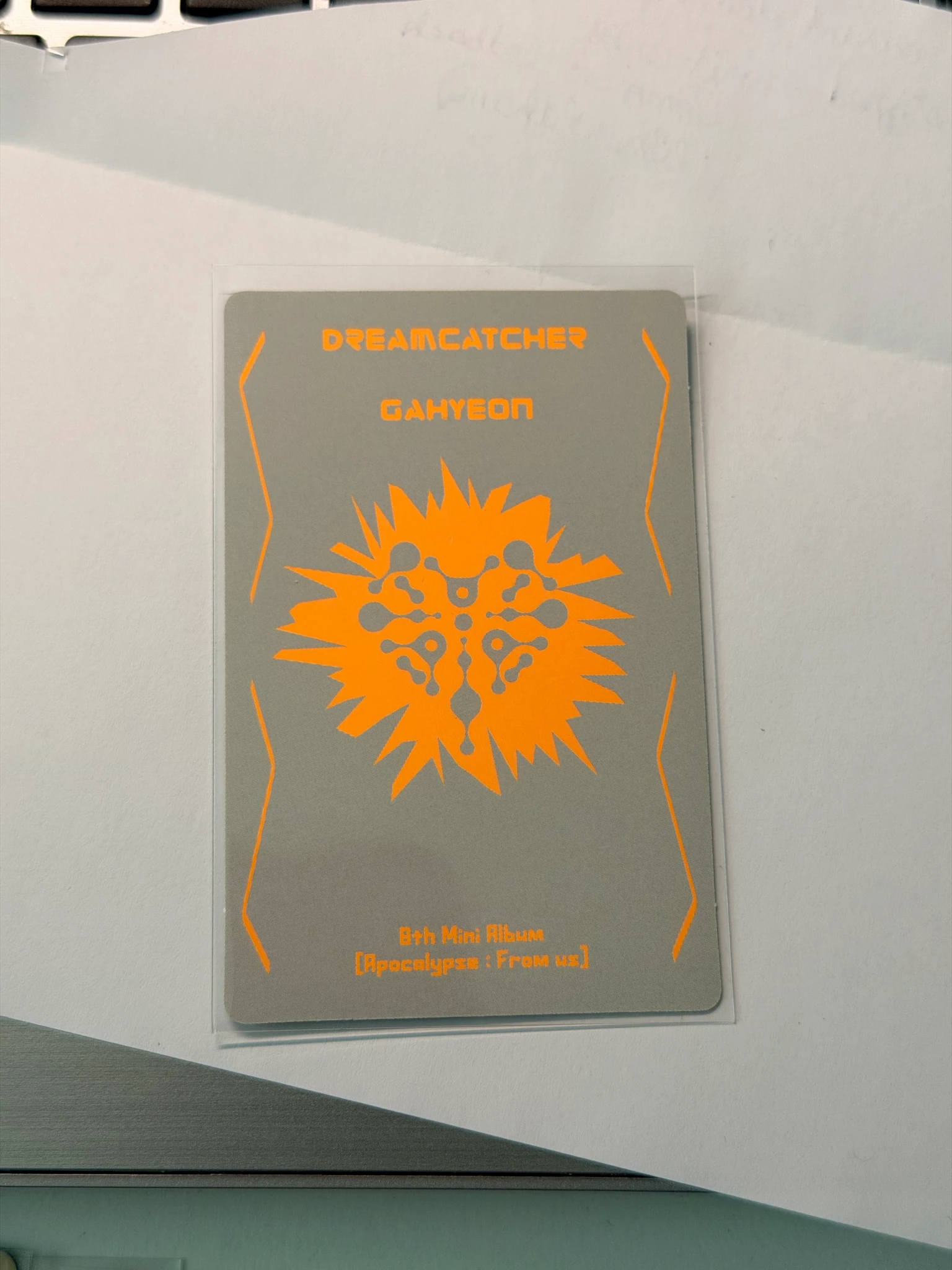 Dreamcatcher Gahyun Dreamcatcher - Gahyun - Apocalypse : From us Album A version Y version album photocard korean album listing photo 2