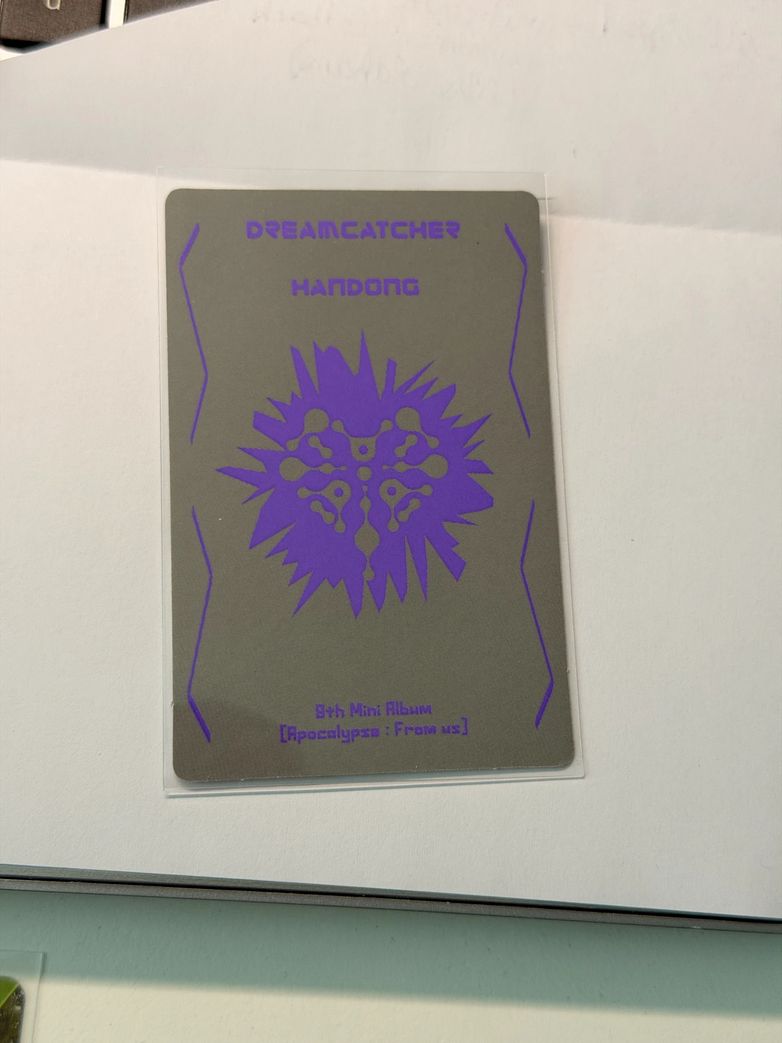 Dreamcatcher Handong Dreamcatcher - Handong - Apocalypse : From us Album A version Y version album photocard korean album listing photo 2