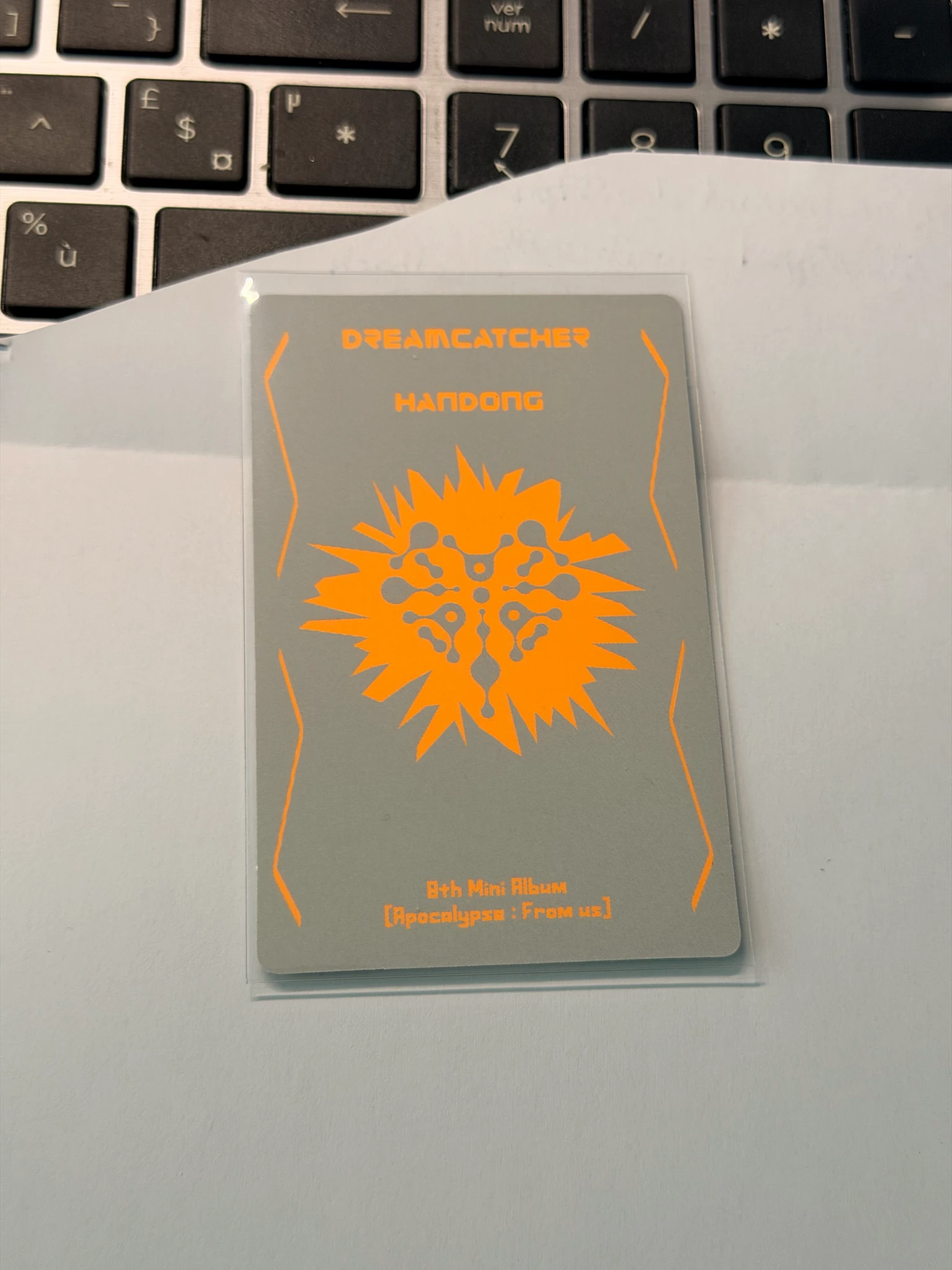 Dreamcatcher Handong Dreamcatcher - Handong - Apocalypse : From us Album A version Y version album photocard korean album listing photo 2
