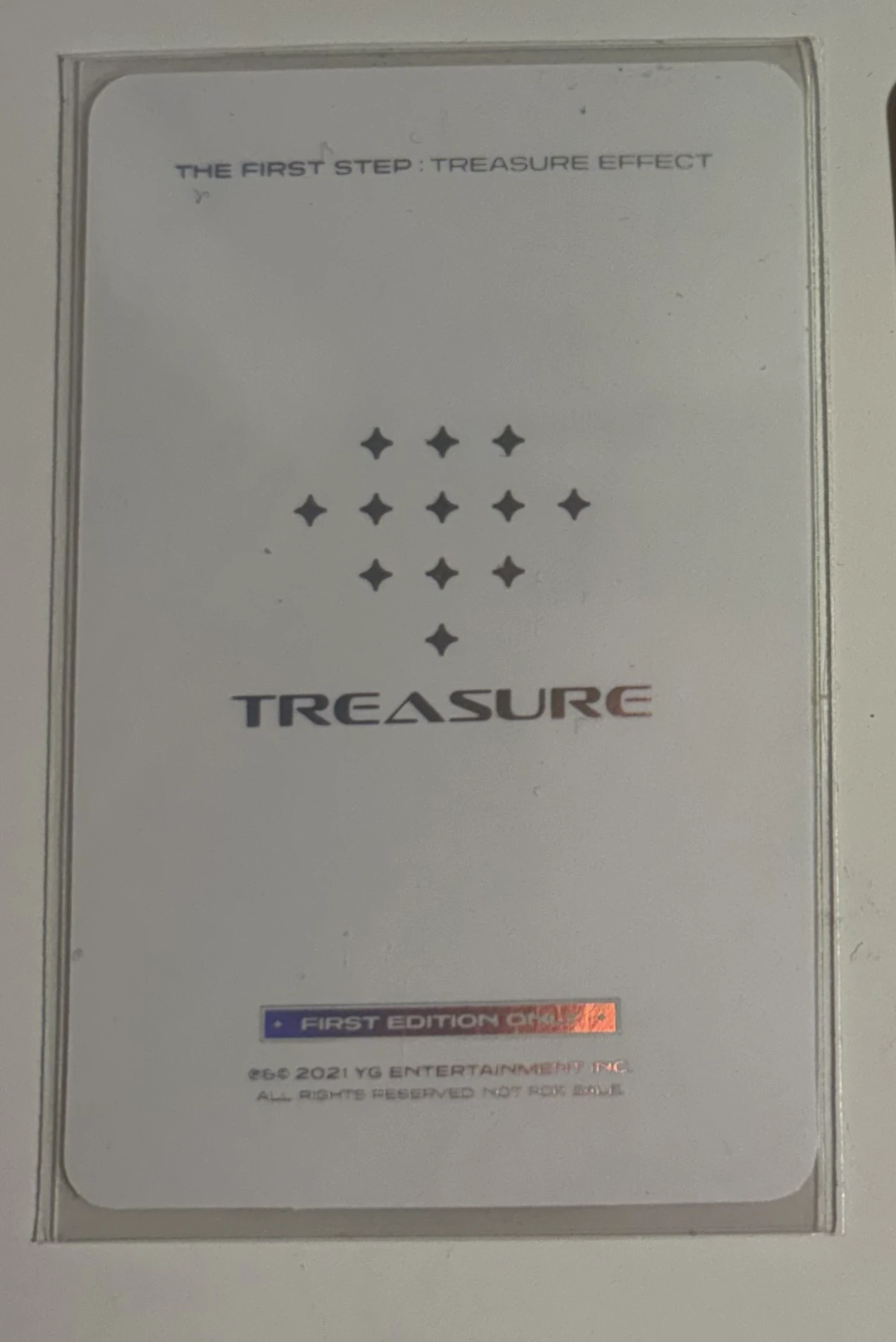 TREASURE Junkyu TREASURE - Junkyu - THE FIRST STEP : TREASURE EFFECT Album album photocard first press only AR photocard listing photo 2