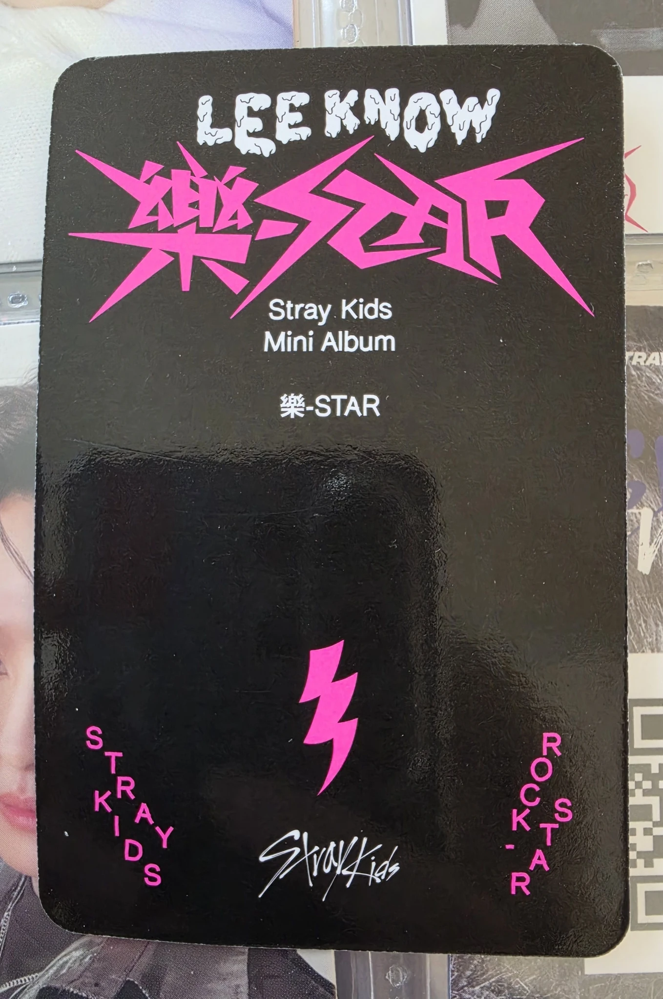 Stray Kids Lee Know Stray Kids - Lee Know - Rock-Star Album album photocard pre-order benefit postcard version listing photo 2