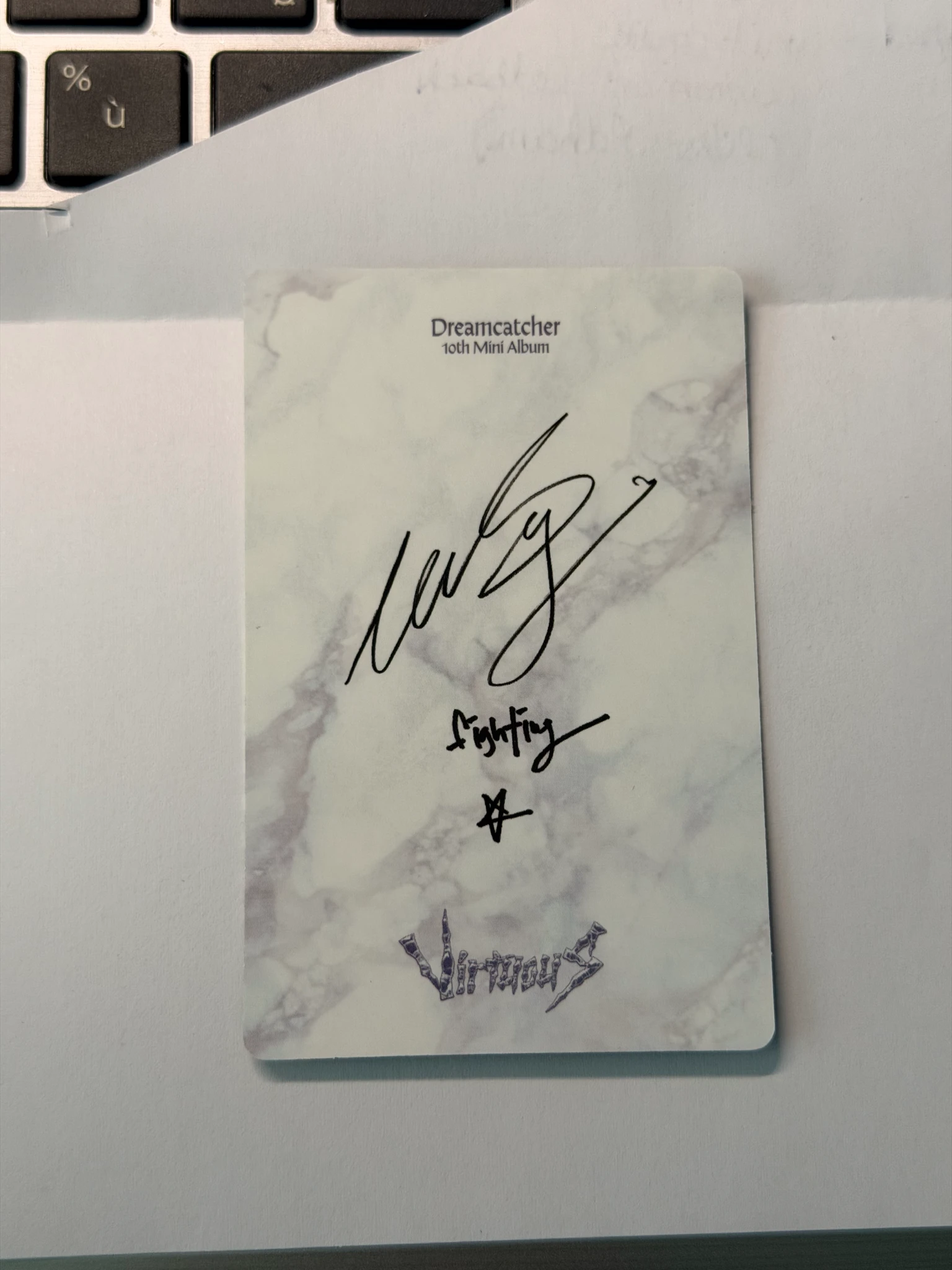 Dreamcatcher Siyeon Dreamcatcher - Siyeon - VirtuouS Album korean album album photocard B version listing photo 2
