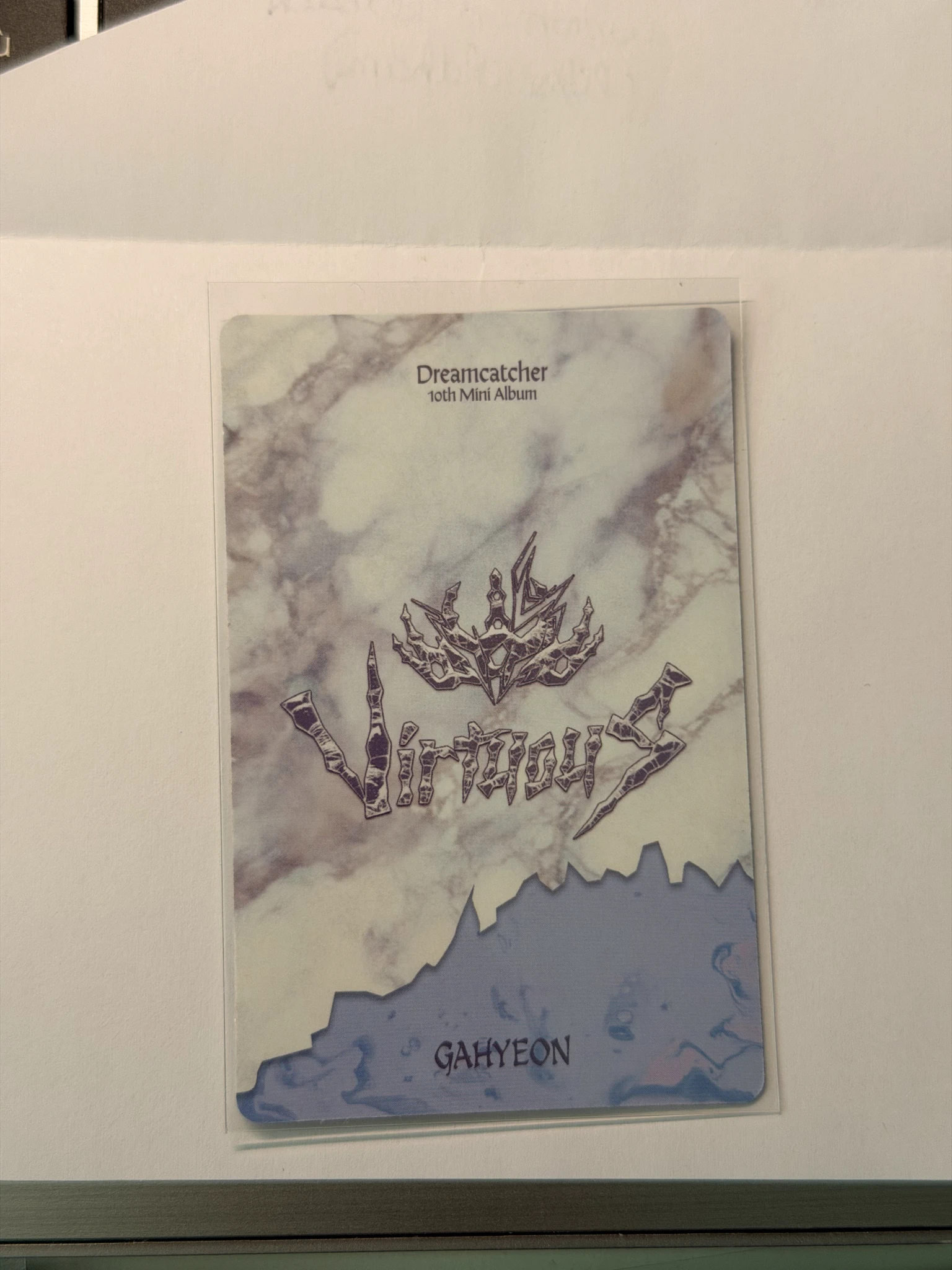 Dreamcatcher Gahyun Dreamcatcher - Gahyun - VirtuouS Album limited version album photocard korean album listing photo 2
