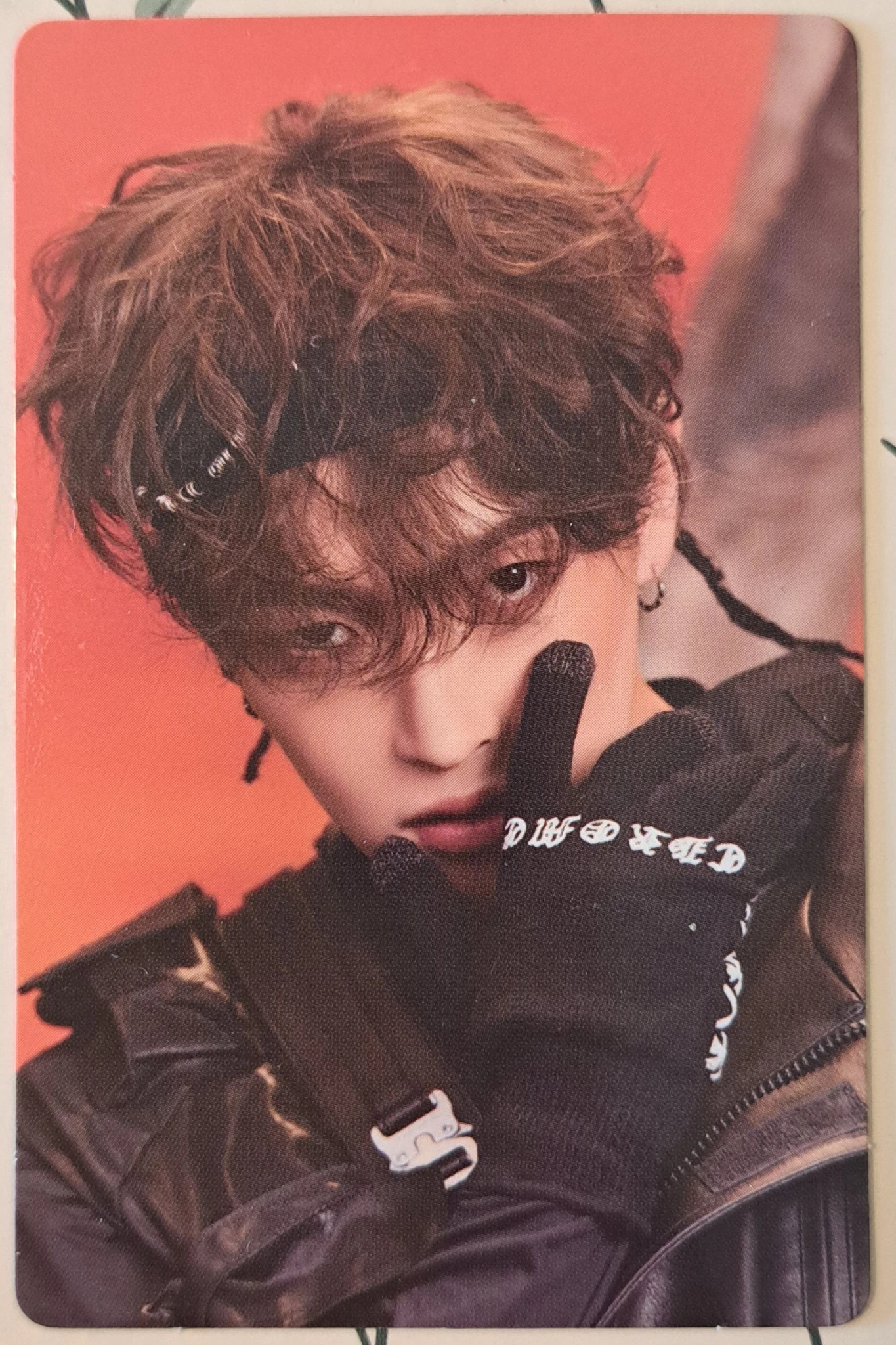 ATEEZ Hongjoong ATEEZ - Hongjoong - THE WORLD EP.FIN : WILL Album version 2 A version album photocard listing photo 2